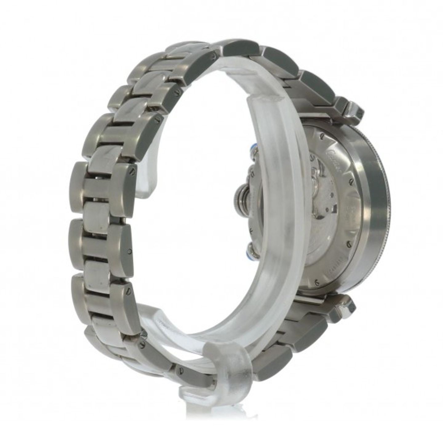 Cartier Pasha Seatimer W31030H3 (Unknown (random serial)) - Silver dial 38 mm Steel case (5/5)