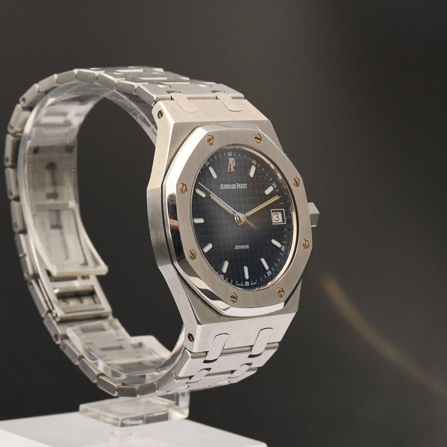 Audemars Piguet Royal Oak 14790ST.OO.0789ST.08 (2004) - Blue dial 36 mm Steel case (6/8)