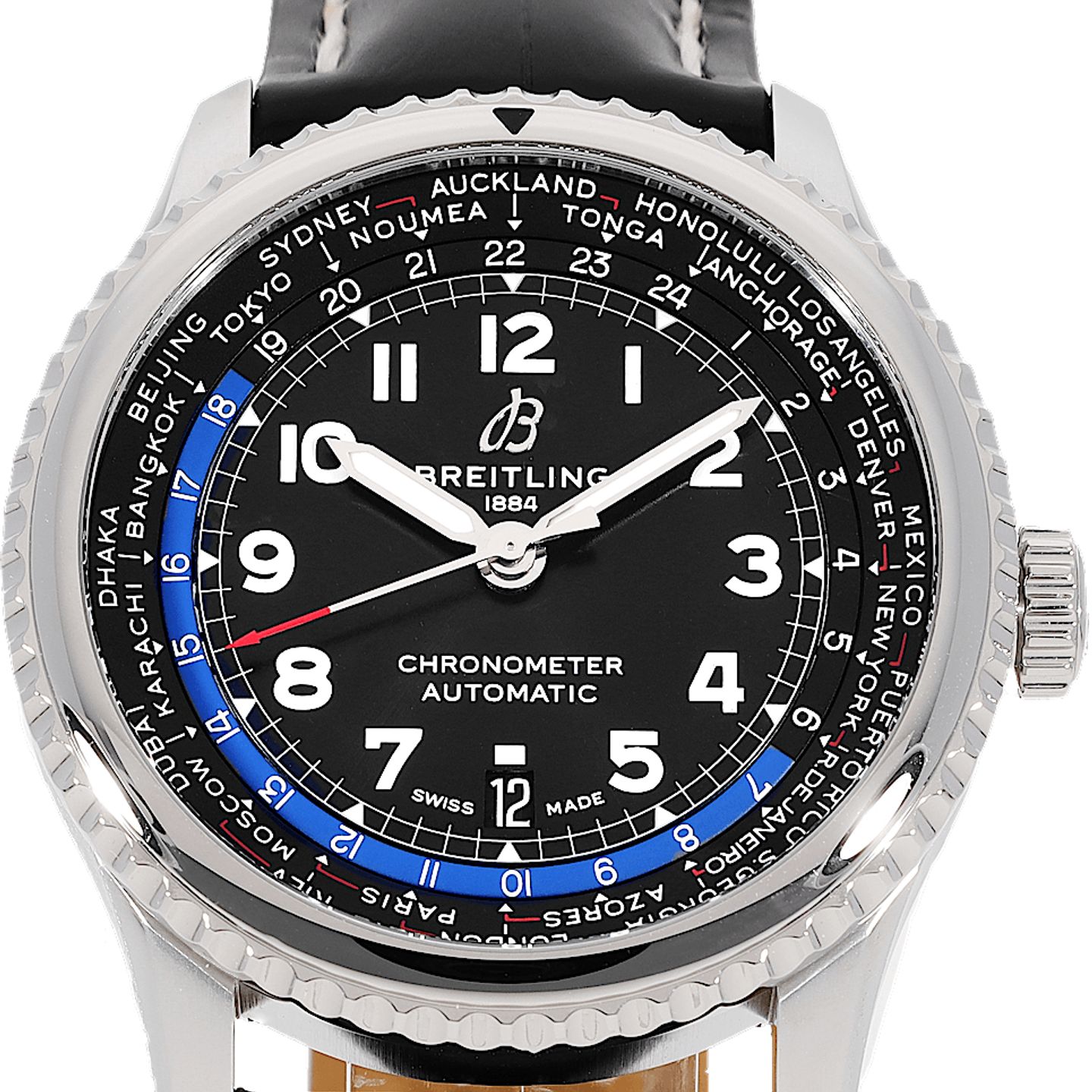 Breitling Navitimer 8 AB3521U41B1P1 (2024) - Black dial 43 mm Steel case (1/5)