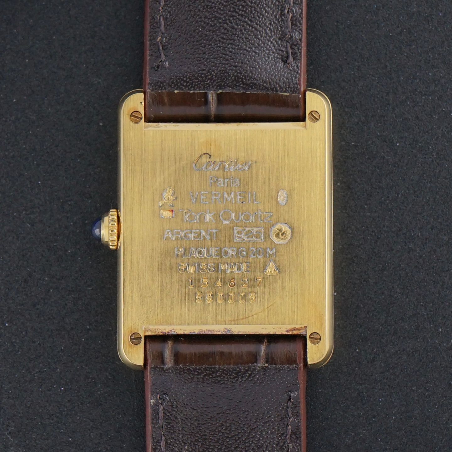 Cartier Tank Vermeil 590005 - (4/8)