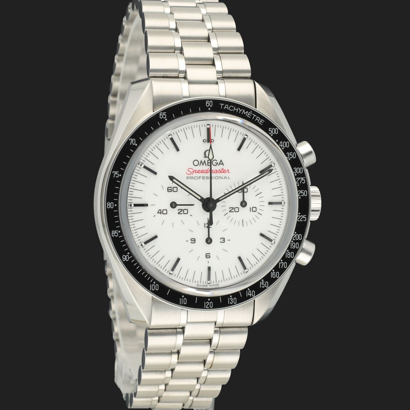 Omega Speedmaster Professional Moonwatch 310.30.42.50.04.001 (2025) - White dial 42 mm Steel case (4/8)