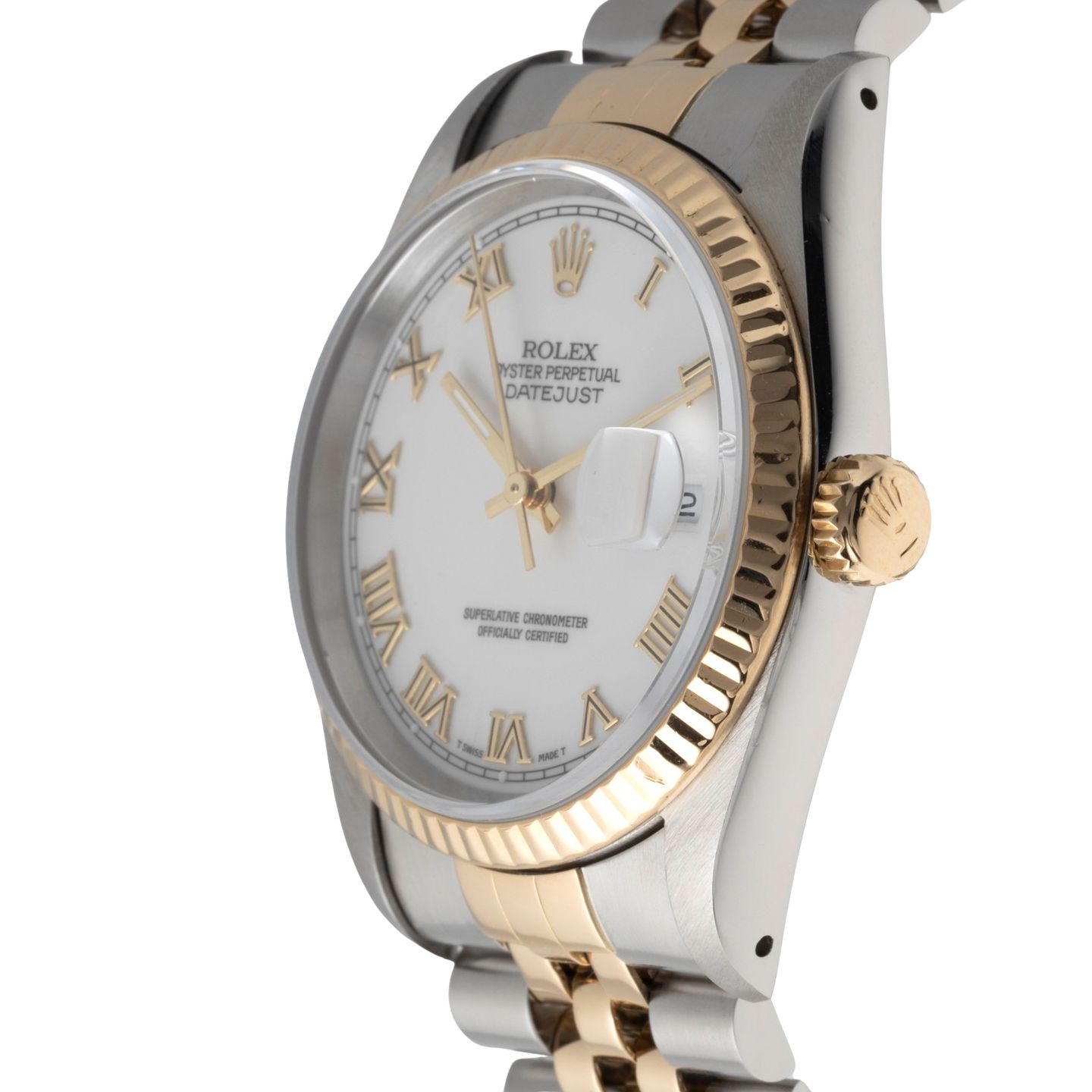 Rolex Datejust 36 16233 (1992) - 36mm Goud/Staal (6/8)