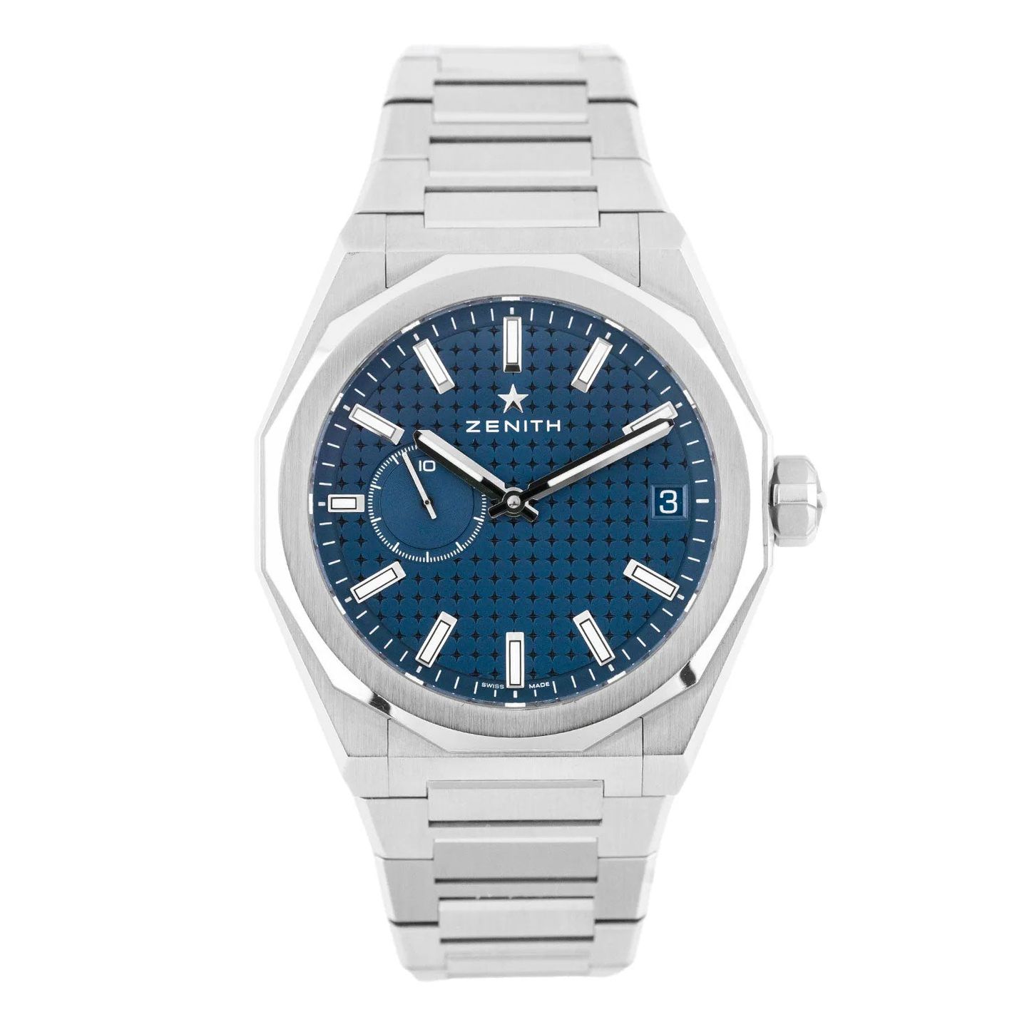 Zenith Defy Skyline 03.9300.3620/51.I001 (2022) - Blauw wijzerplaat 41mm Staal (1/6)