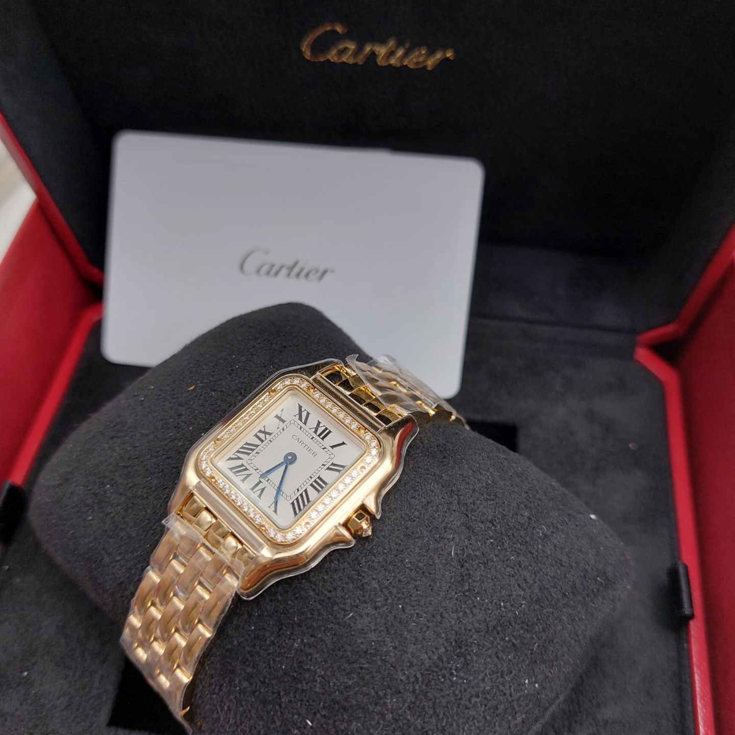 Cartier Panthère WJPN0085 (2025) - Black dial 40 mm Steel case (6/8)