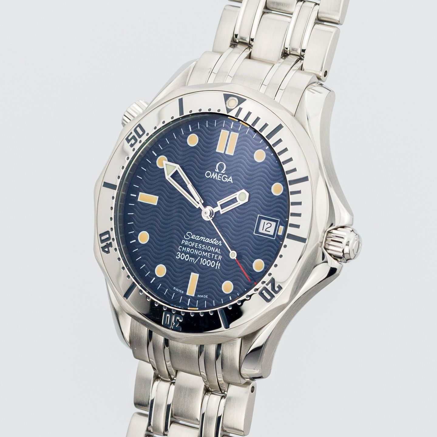 Omega Seamaster Diver 300 M 2532.80.00 (Unknown (random serial)) - Blue dial 41 mm Steel case (1/8)