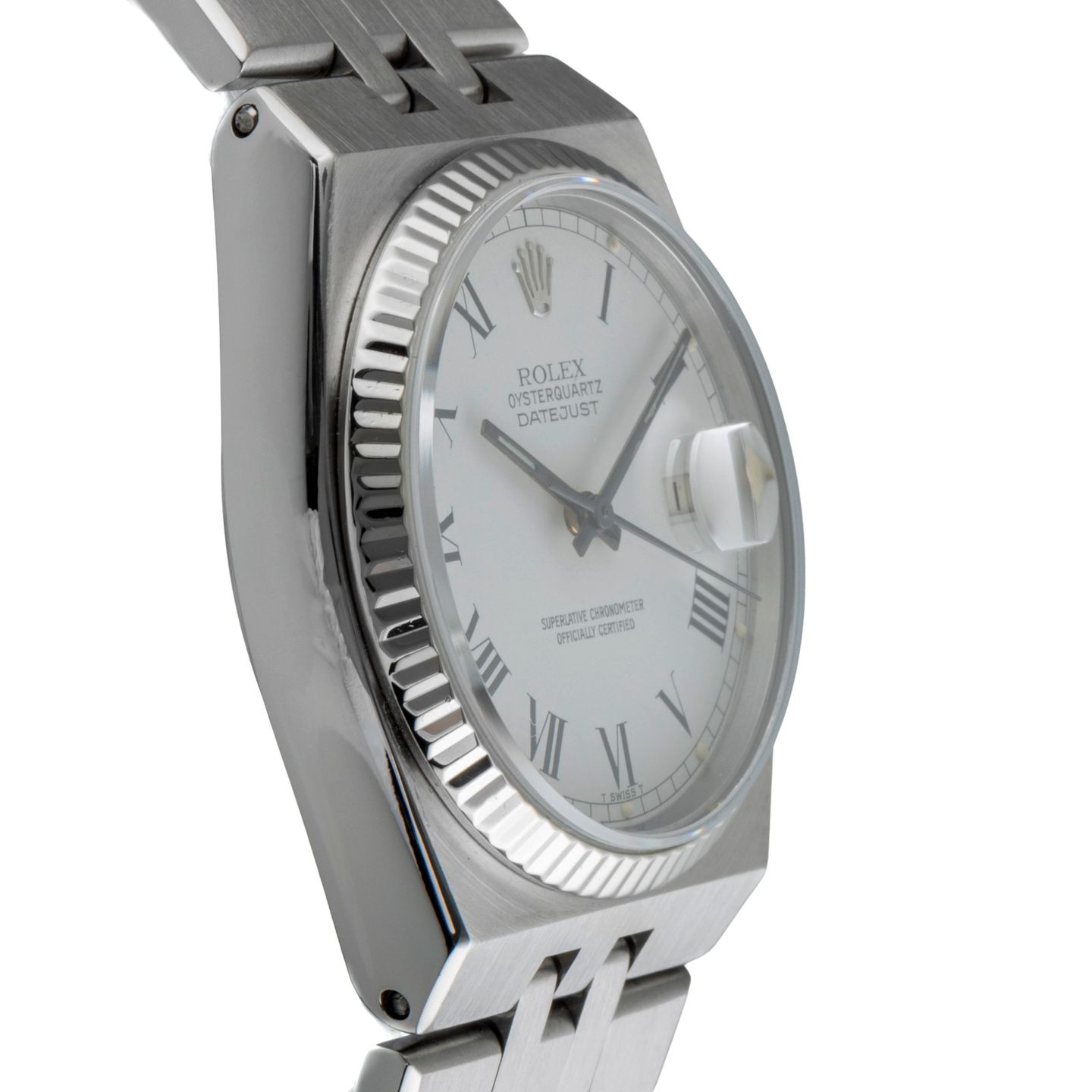 Rolex Datejust Oysterquartz 17014 (Onbekend (willekeurig serienummer)) - 36mm Staal (7/8)