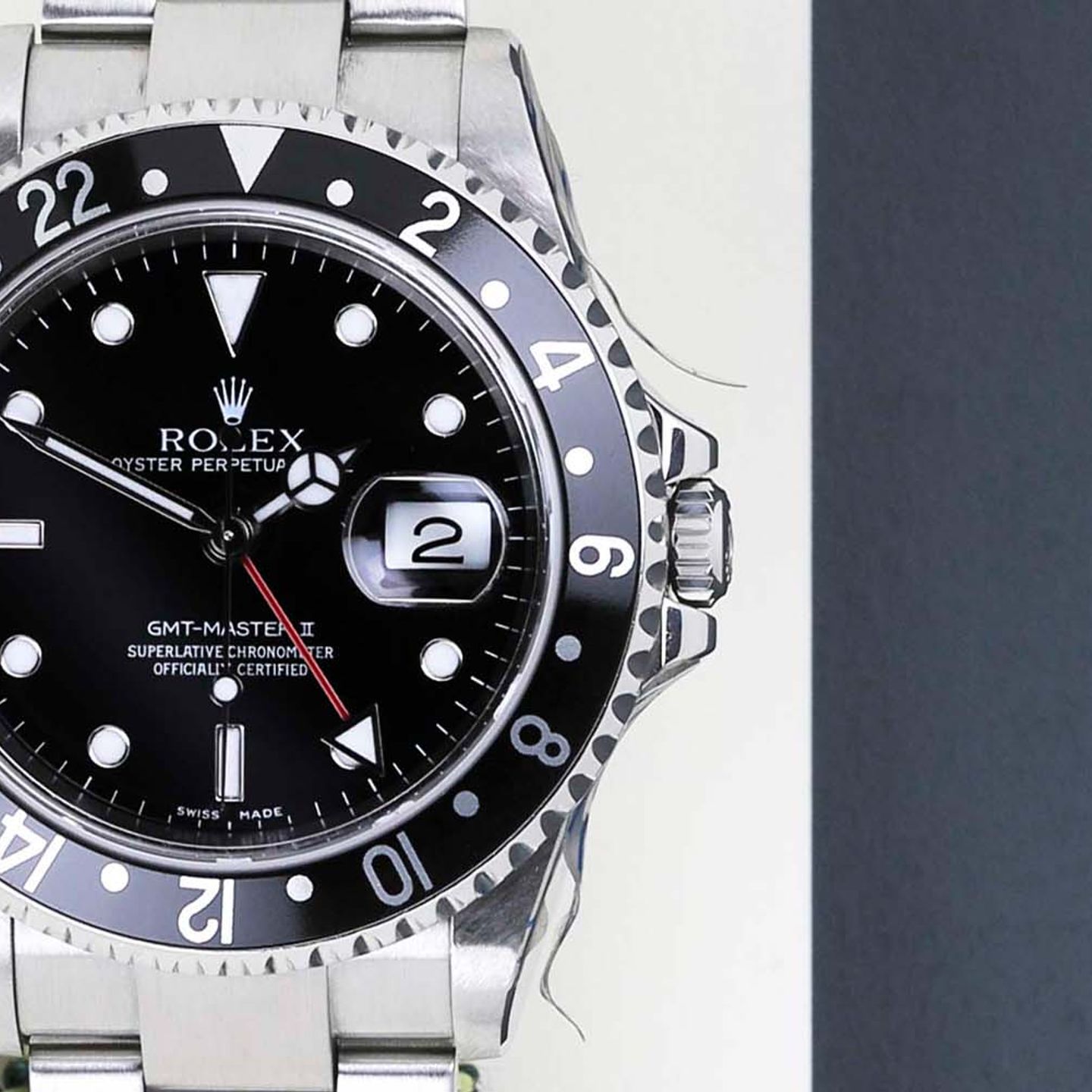 Rolex GMT-Master II 16710 (2004) - 40mm Staal (5/8)