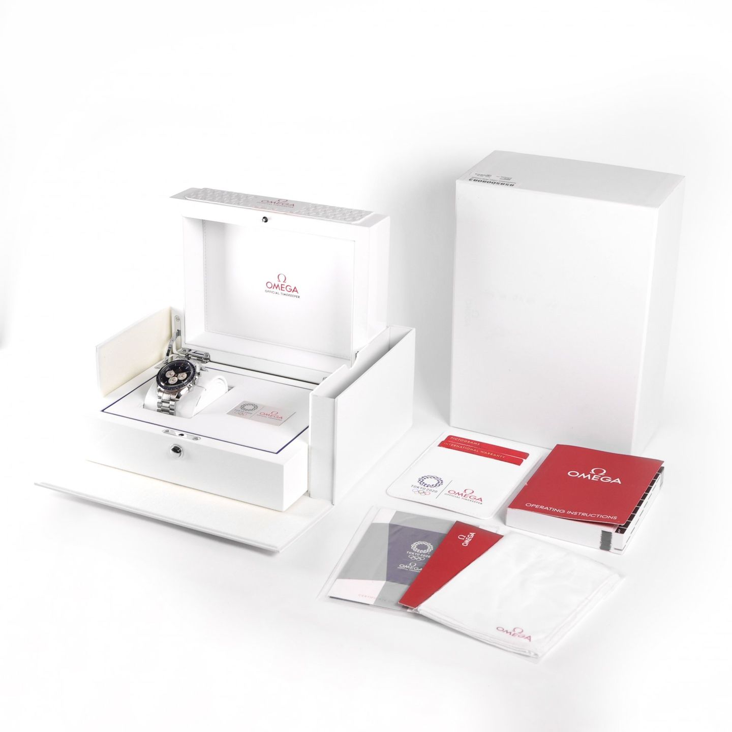 Omega Speedmaster Professional Moonwatch 522.30.42.30.03.001 (2019) - Blue dial 42 mm Steel case (3/3)