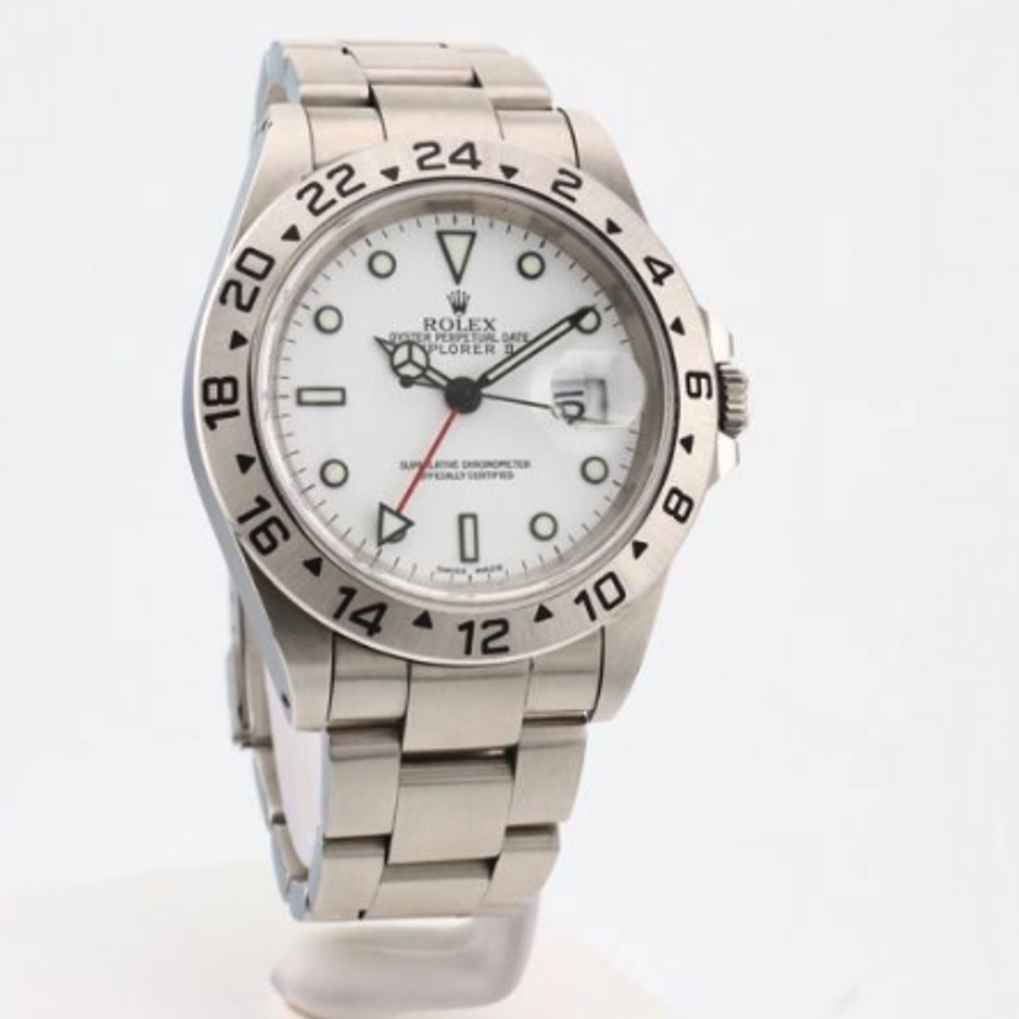 Rolex Explorer II 16570 (2009) - White dial 42 mm Steel case (1/1)