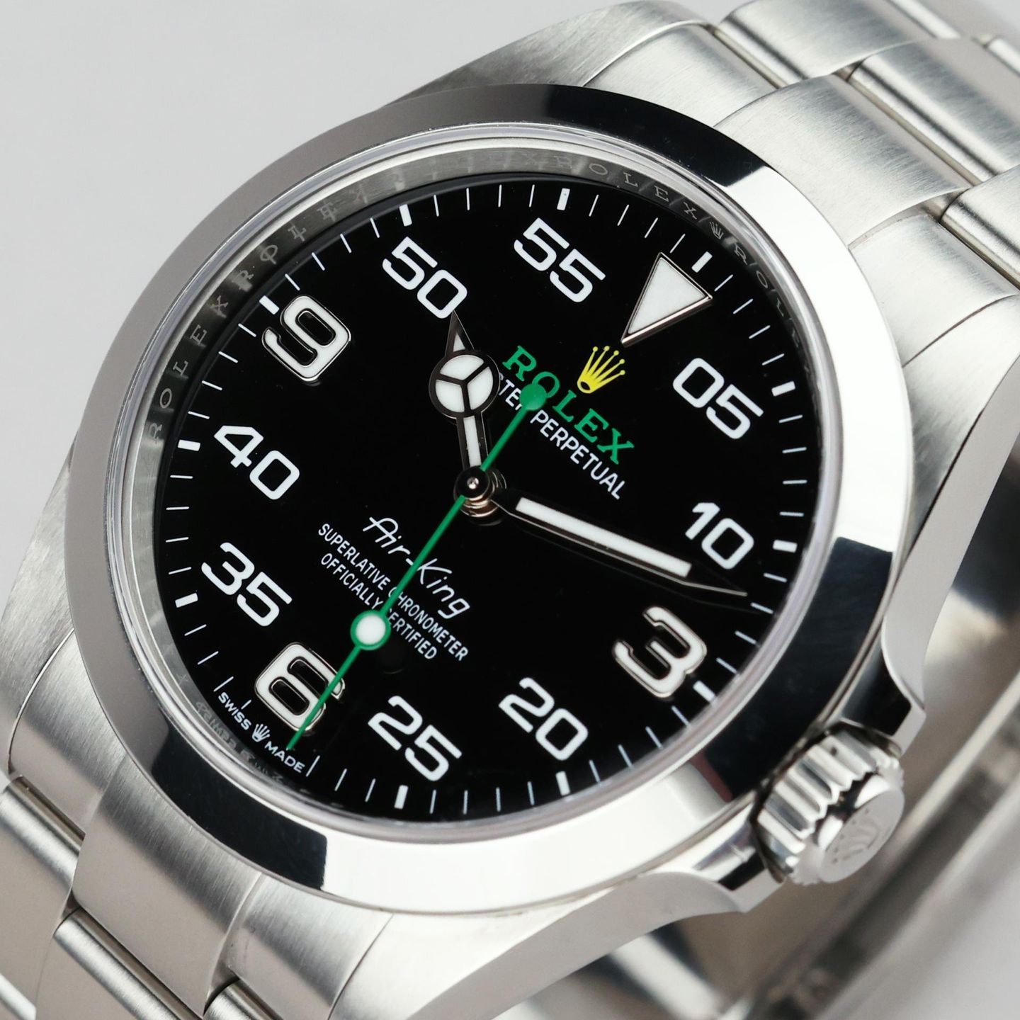 Rolex Air-King 126900 (2022) - 40mm Staal (5/7)