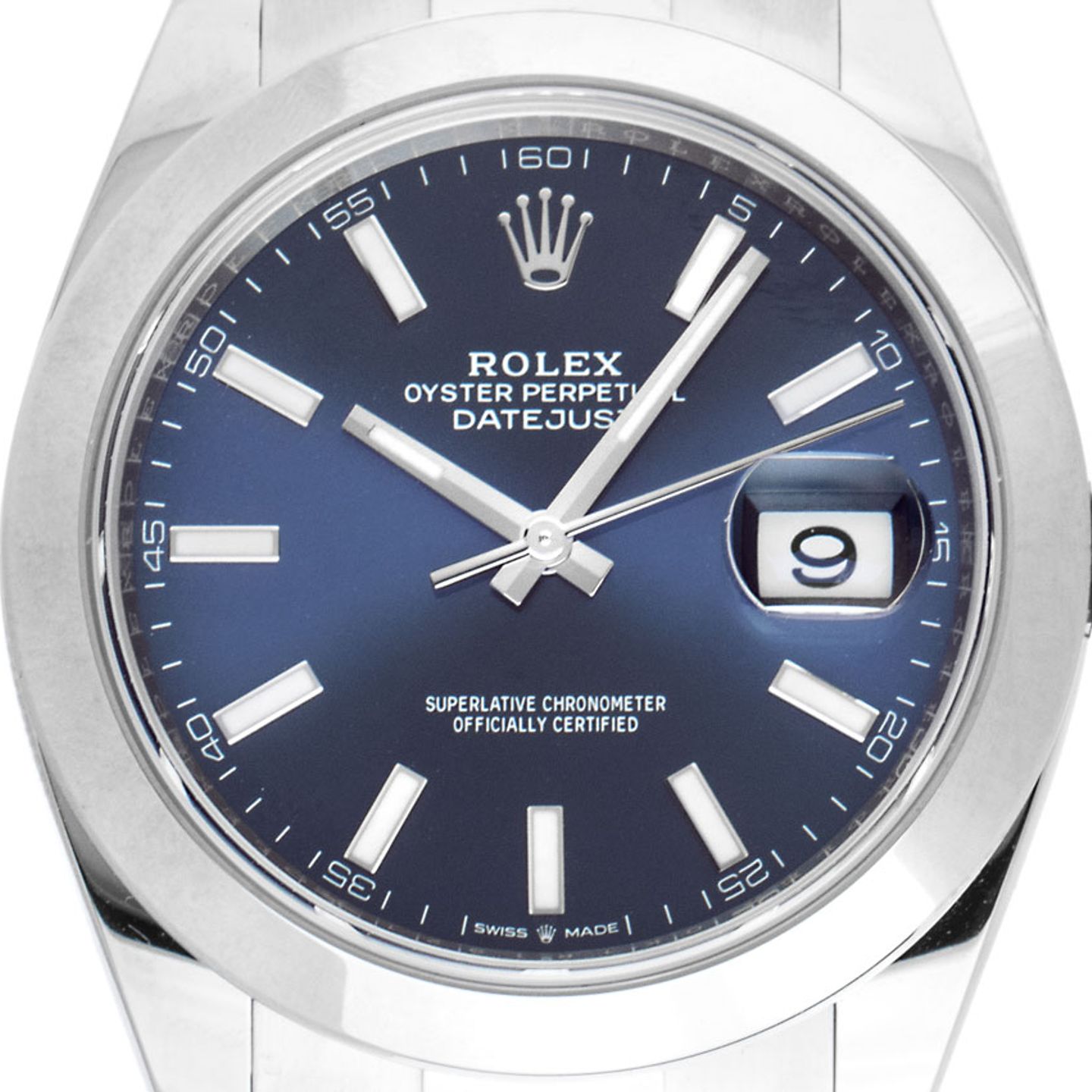 Rolex Datejust 41 126300 (2019) - Blue dial 41 mm Steel case (1/7)
