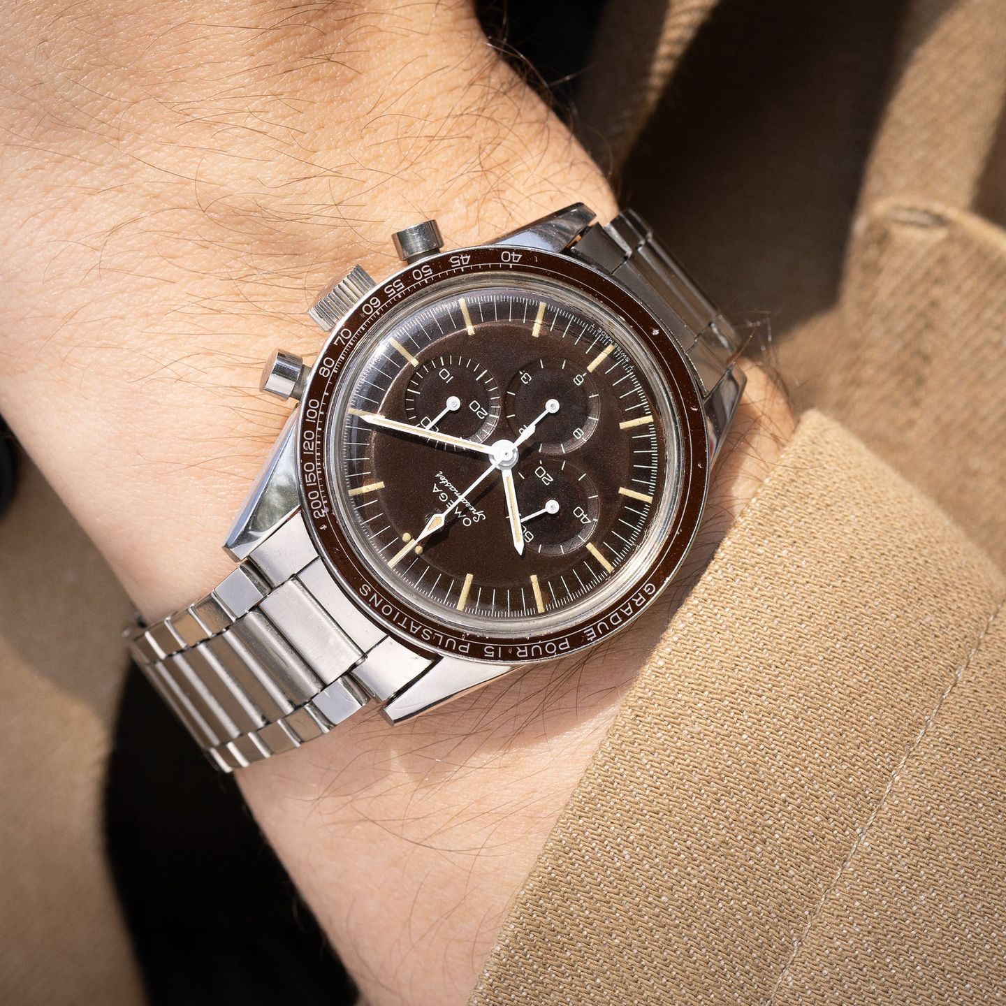 Omega Speedmaster Professional Moonwatch 105.003 (1967) - 42mm Staal (6/8)