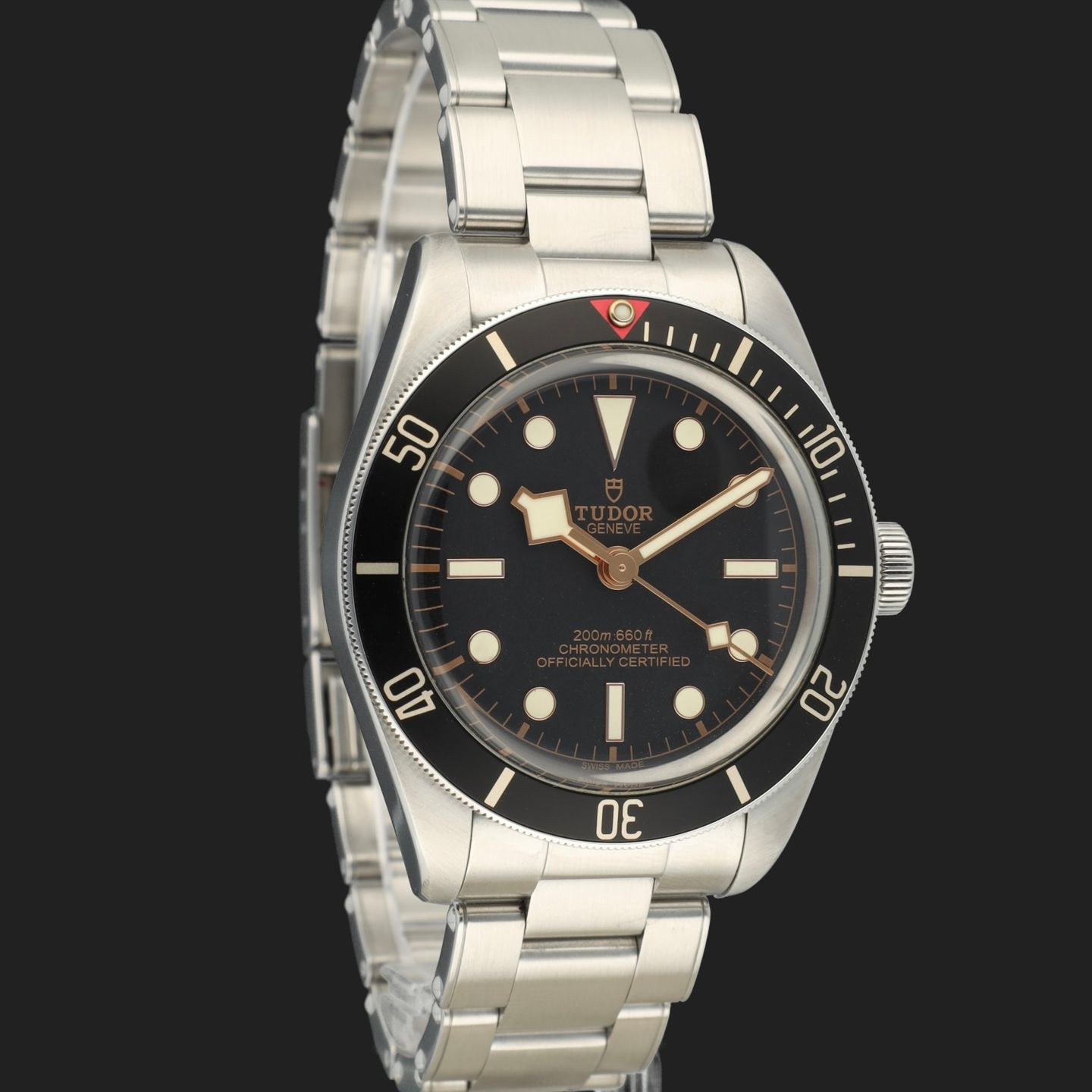 Tudor Black Bay Fifty-Eight 79030N (2020) - Zwart wijzerplaat 39mm Staal (4/8)