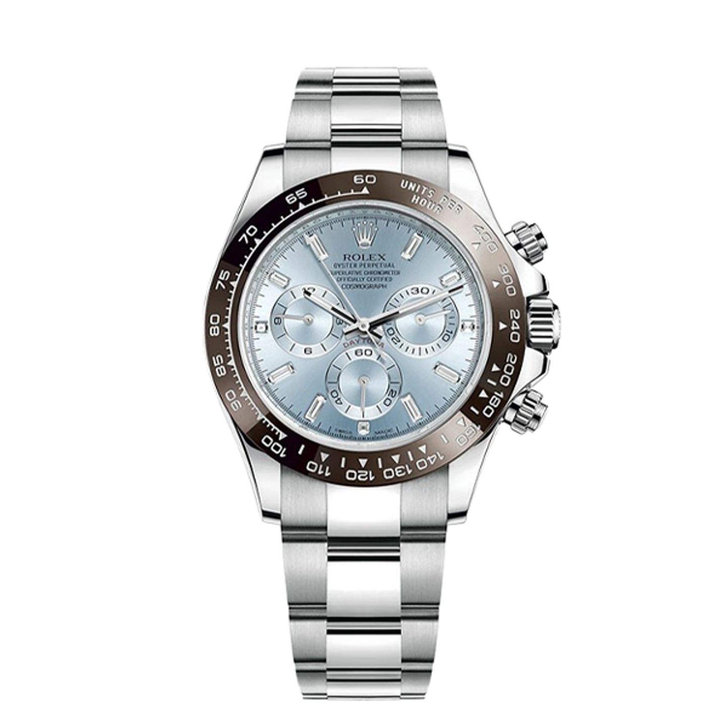 Rolex Daytona 116506 (2021) - Blauw wijzerplaat 40mm Platina (1/8)