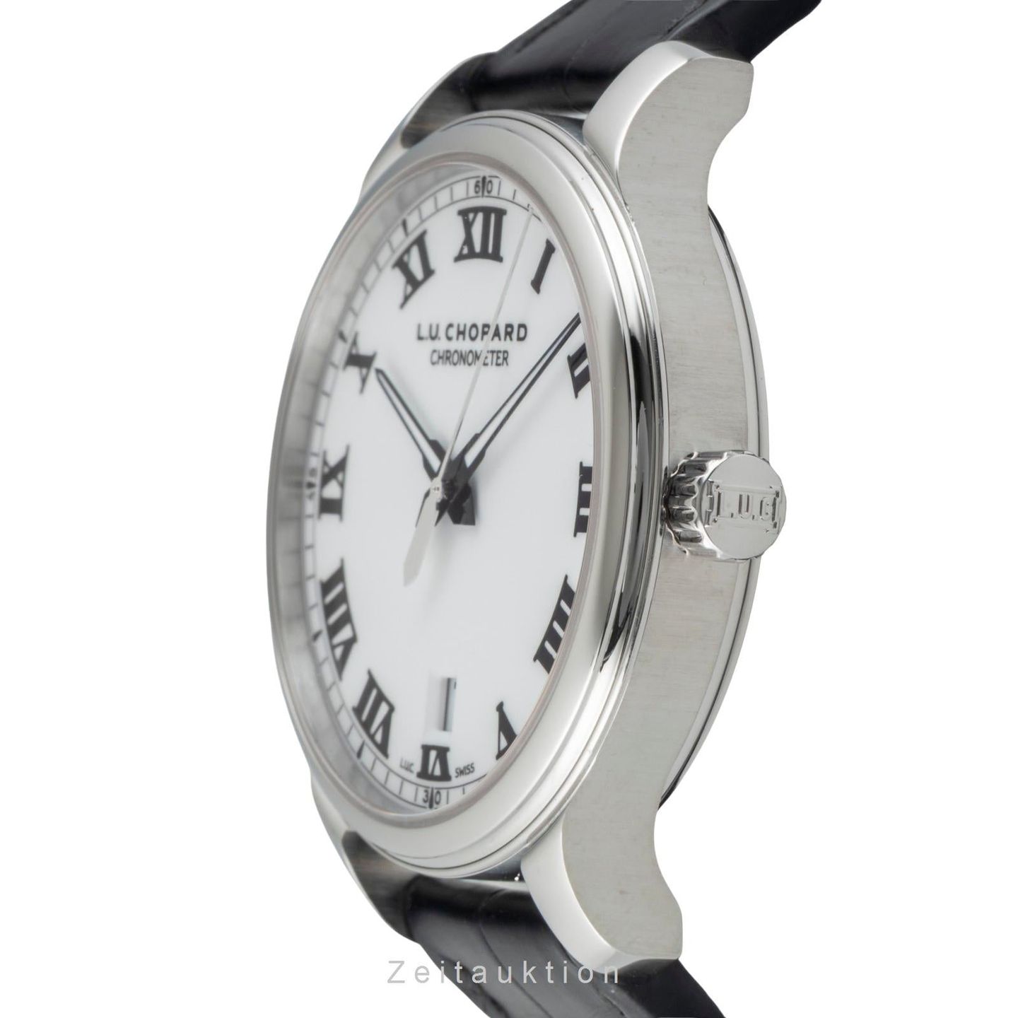 Chopard L.U.C 168544-3001 (2012) - White dial 42 mm Steel case (5/8)