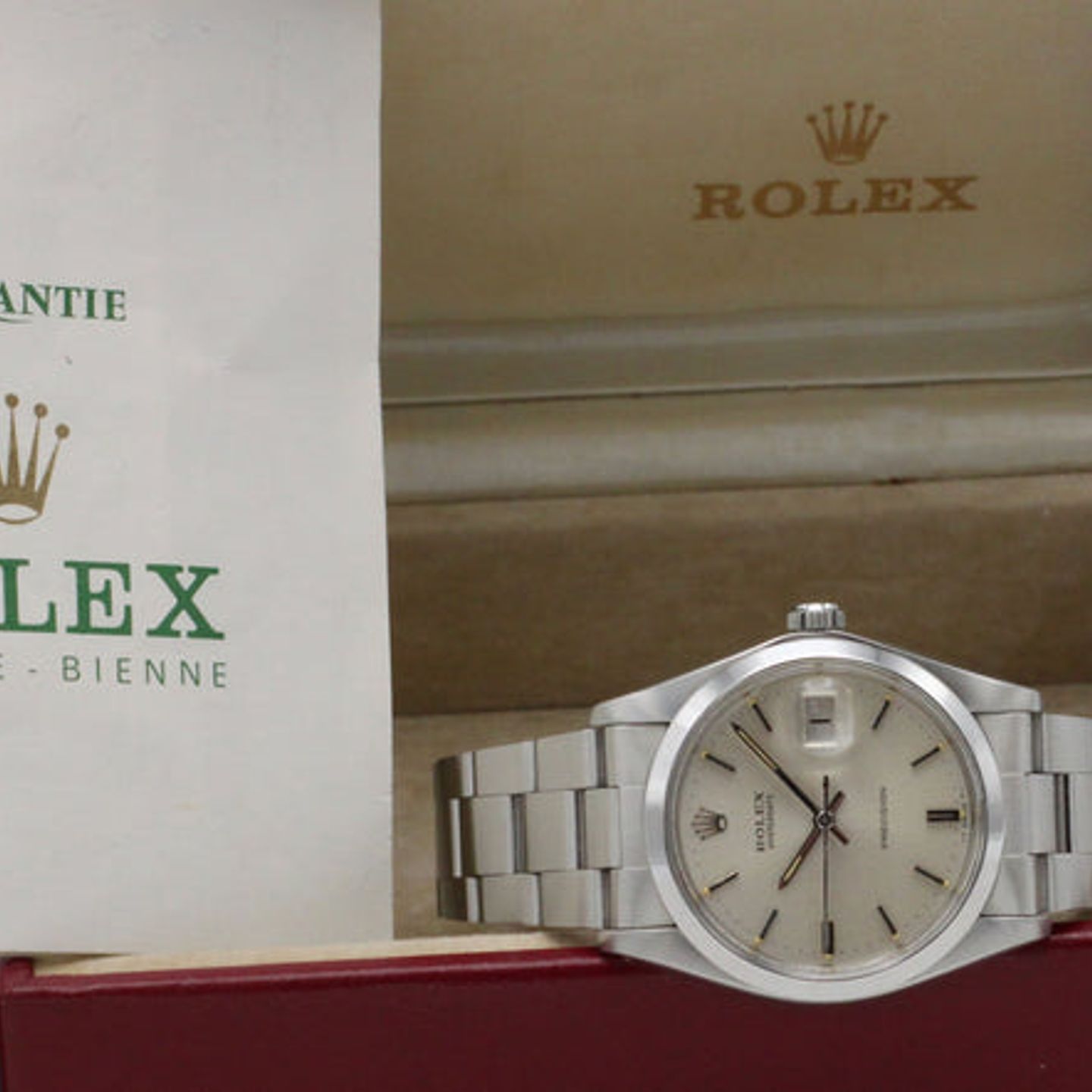 Rolex Oyster Precision 6694 (1981) - Silver dial 34 mm Steel case (3/7)