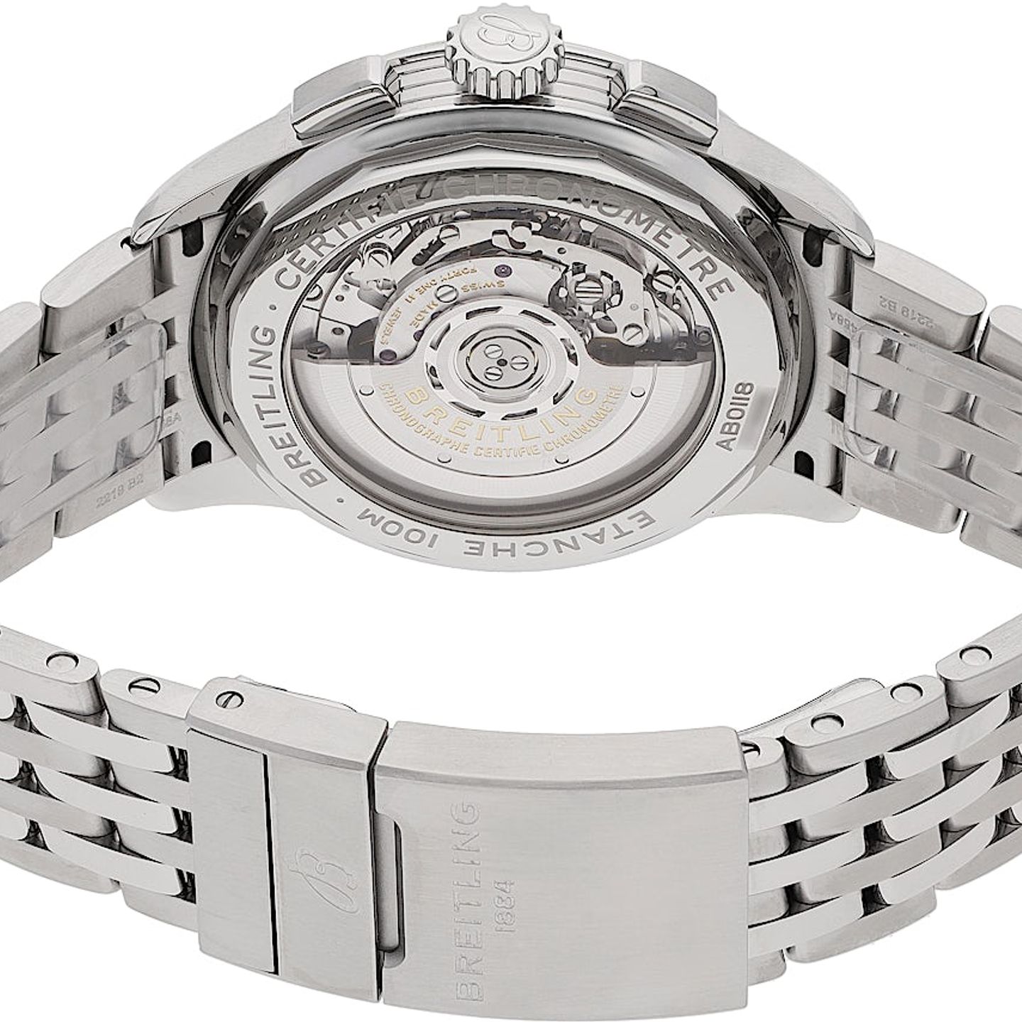 Breitling Premier AB0118371B1A1 (2023) - Black dial 42 mm Steel case (5/5)