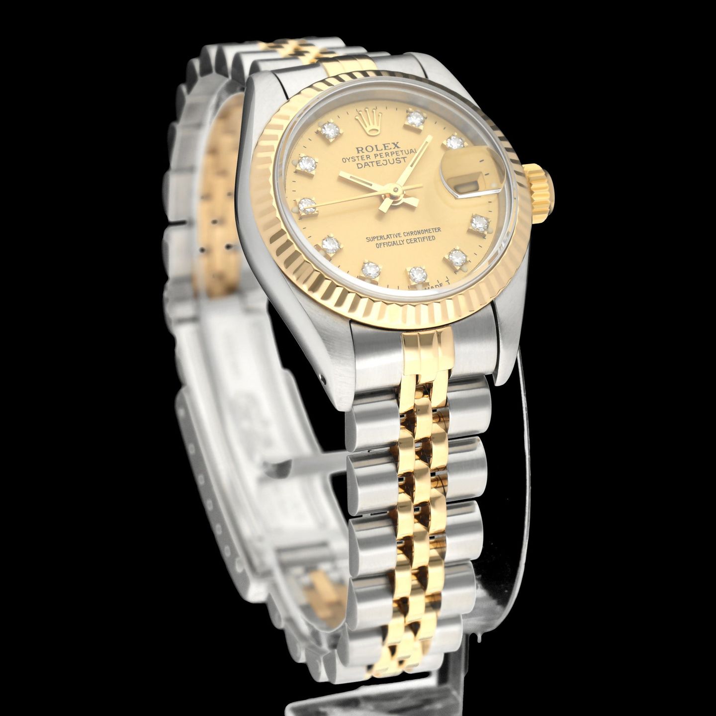 Rolex Lady-Datejust 69173G (1991) - 26 mm Gold/Steel case (4/8)