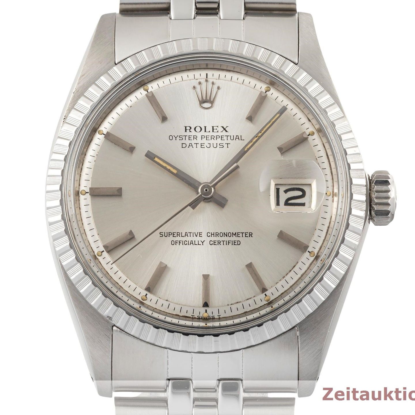 Rolex Oyster Perpetual 36 116034 (1970) - Silver dial 36 mm Steel case (6/8)