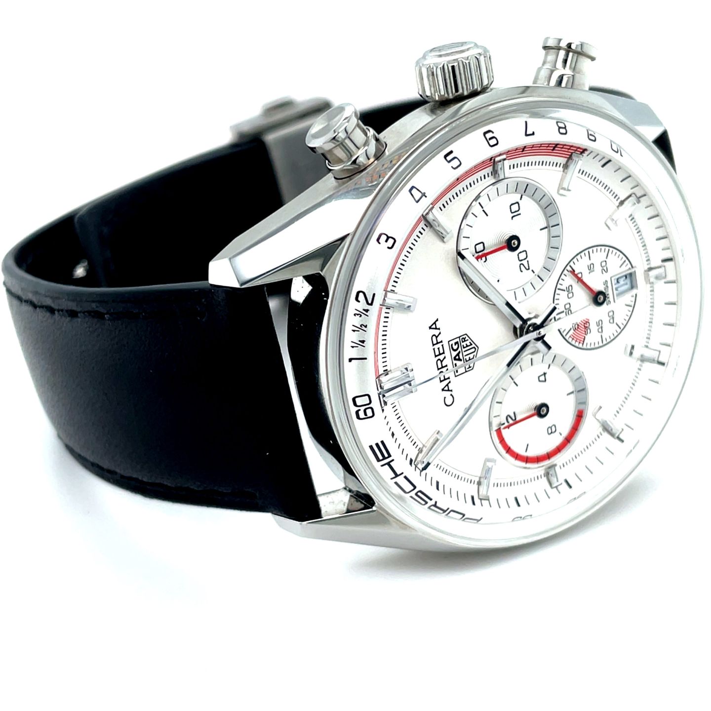 TAG Heuer Carrera Porsche Chronograph Special Edition CBS2011.FC6529 (2025) - Black dial 42 mm Steel case (3/8)