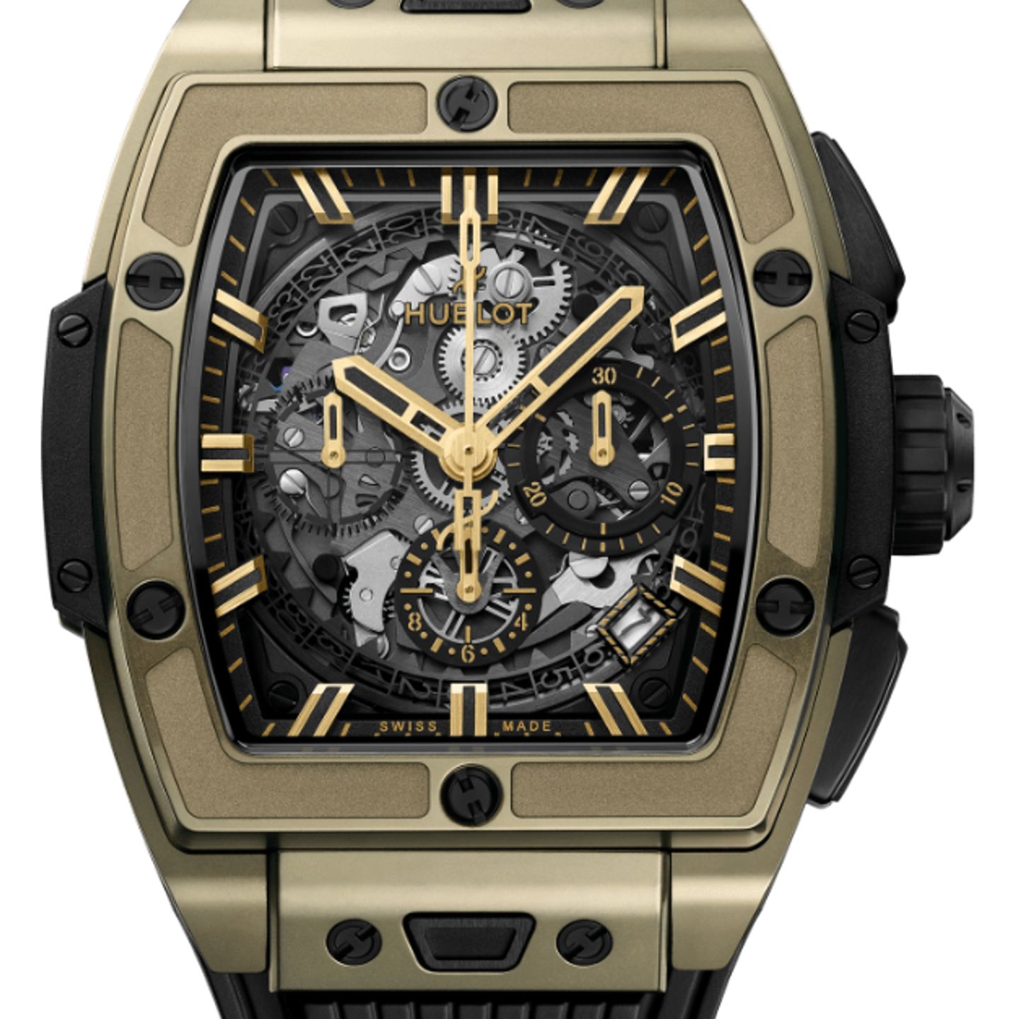 Hublot Spirit of Big Bang 642.MX.0130.RX (2023) - Transparant wijzerplaat 42mm Geelgoud (1/1)