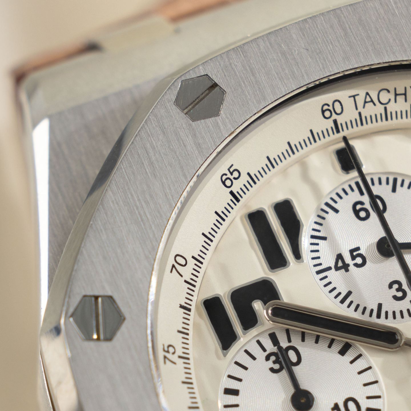 Audemars Piguet Royal Oak Offshore Chronograph Volcano 26170ST (Onbekend (willekeurig serienummer)) - Zwart wijzerplaat 42mm Staal (8/8)