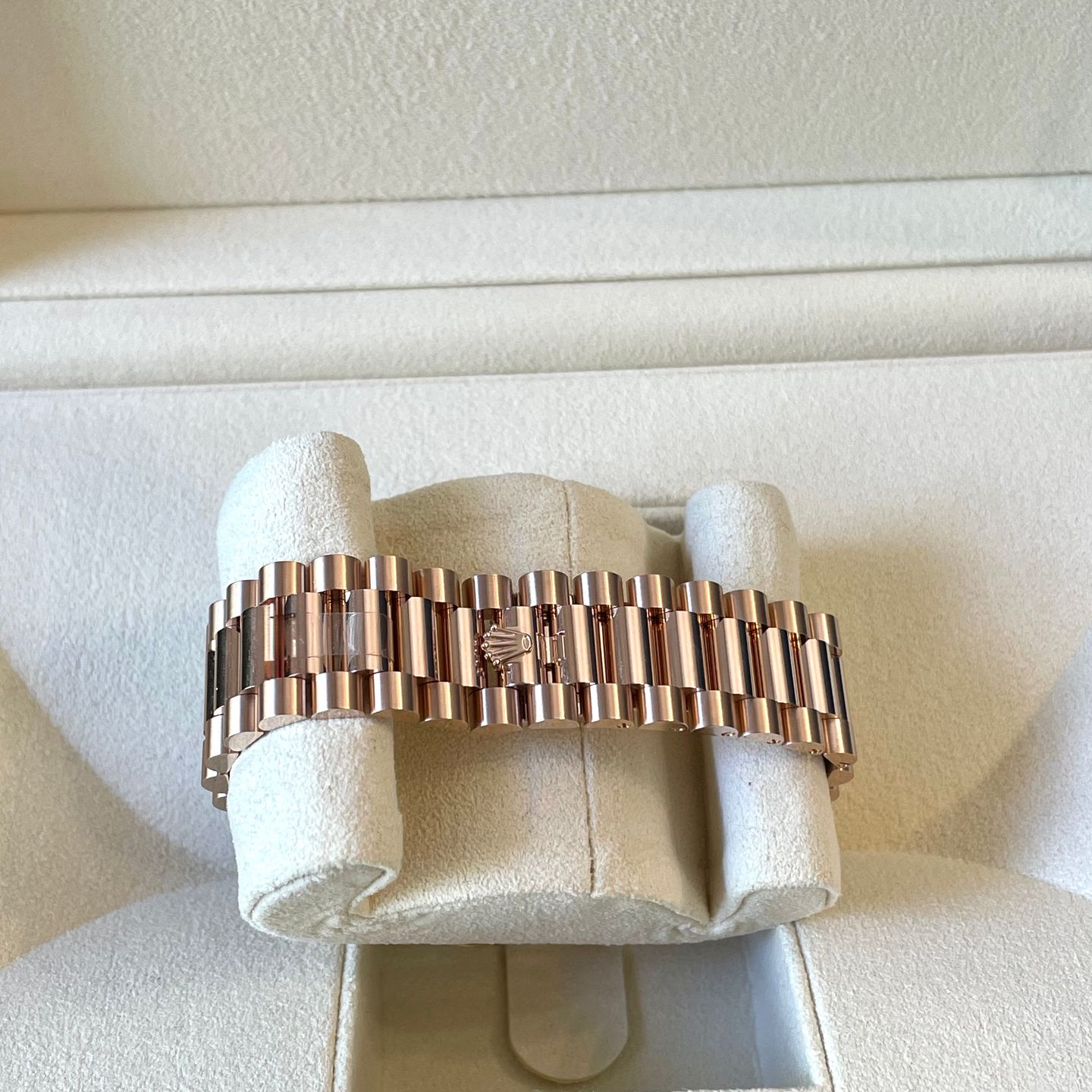 Rolex Day-Date 40 228235 (2025) - Groen wijzerplaat 40mm Roségoud (7/7)