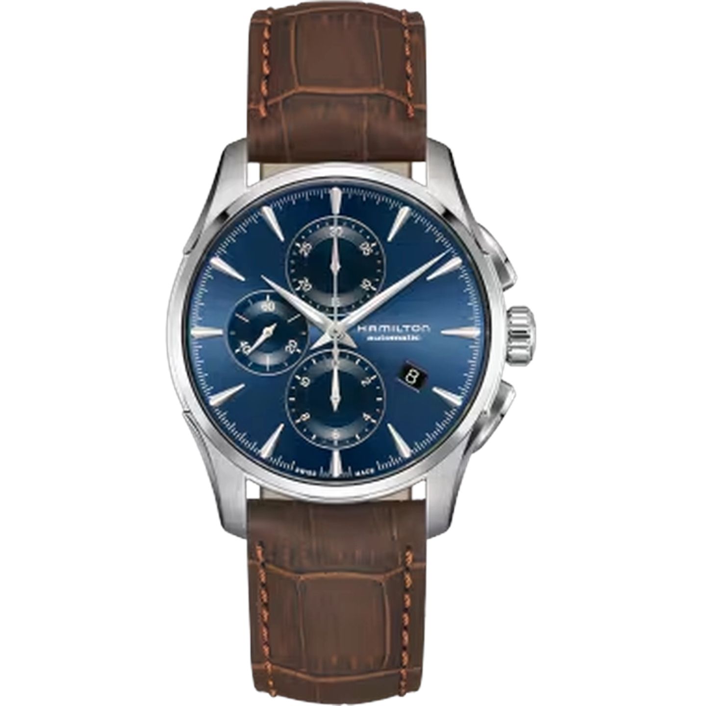 Hamilton Jazzmaster Auto Chrono H32586541 (2025) - Blauw wijzerplaat 42mm Staal (1/1)