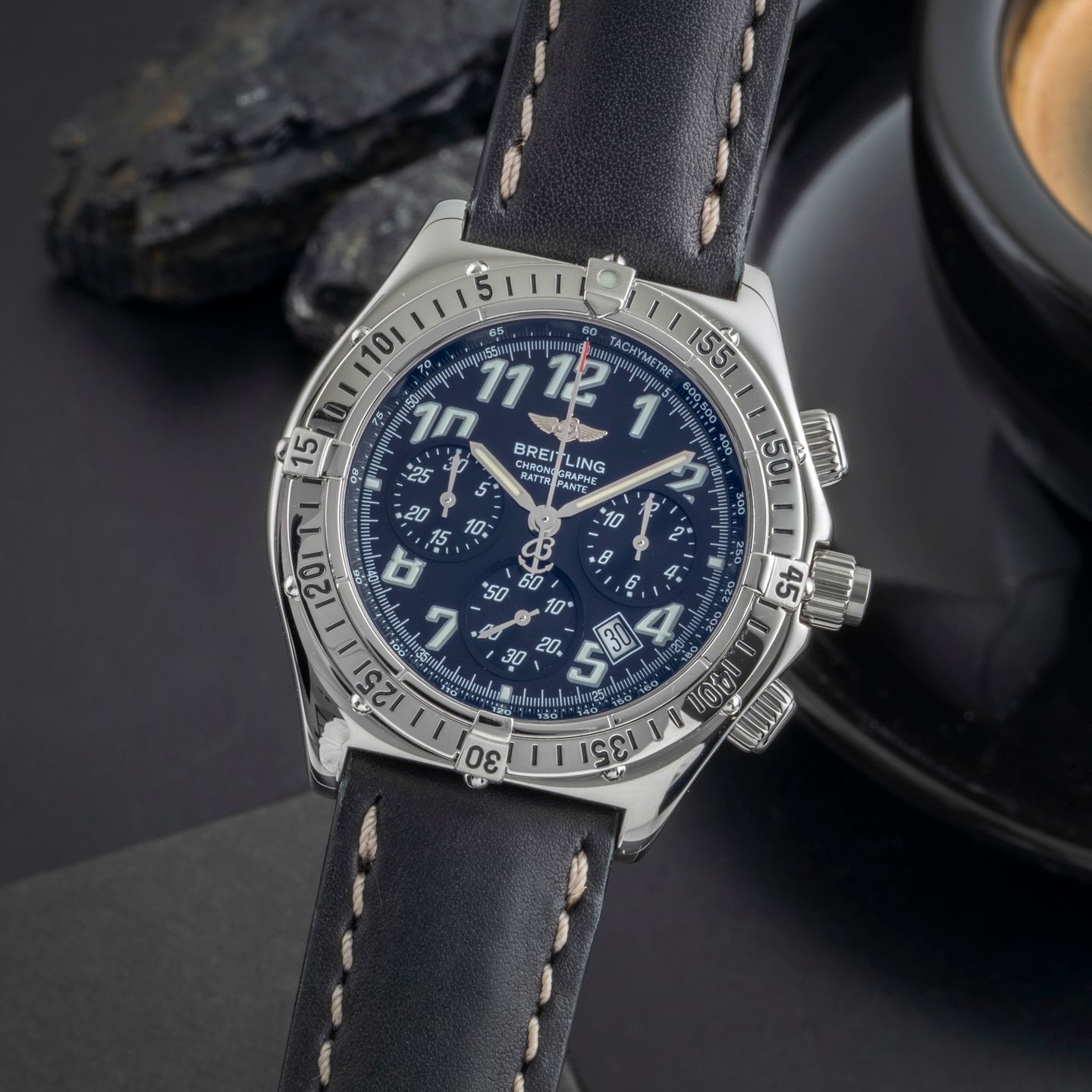 Breitling Windrider A69048 (2000) - 39 mm Steel case (3/8)