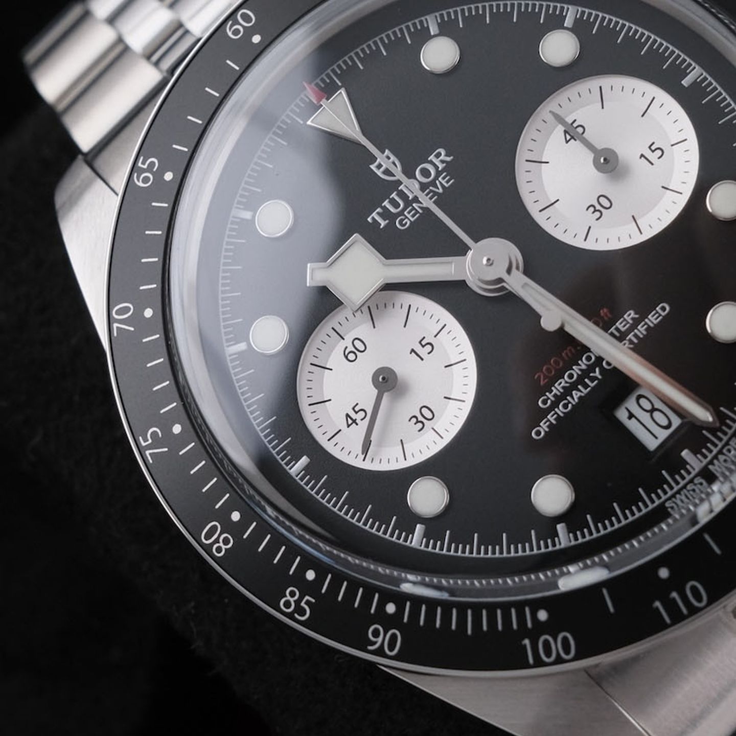 Tudor Black Bay Chrono 79360N (2025) - 41 mm Steel case (3/8)