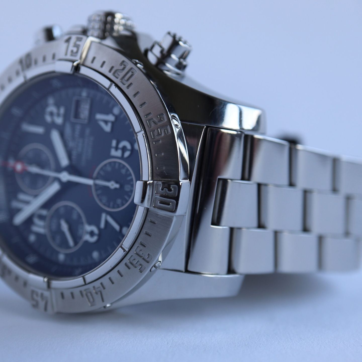 Breitling Avenger Skyland A13380 (2012) - Zwart wijzerplaat 45mm Staal (3/8)