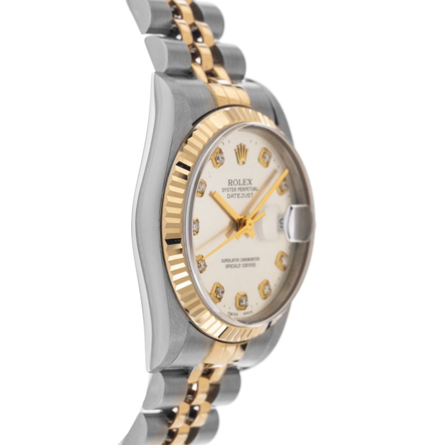 Rolex Datejust 31 68273 (1995) - 31 mm Gold/Steel case (5/8)