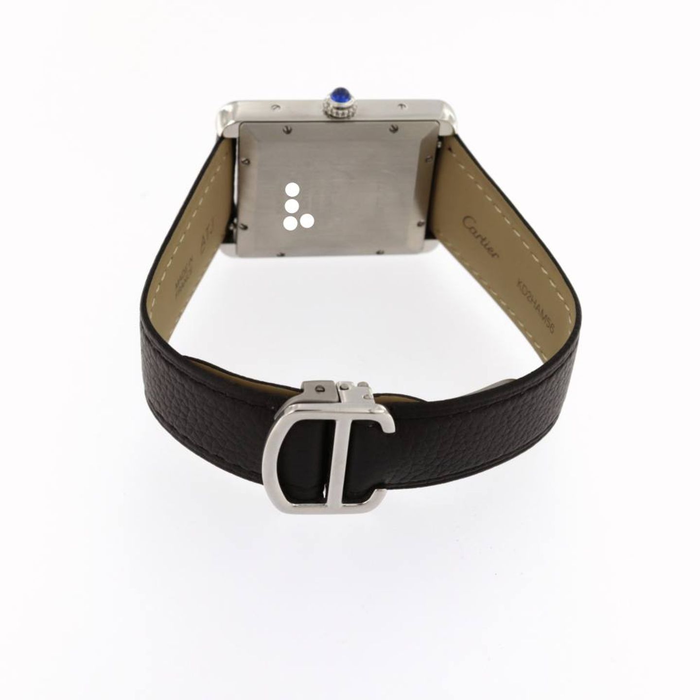 Cartier Tank Solo WSTA0029 (2019) - Zilver wijzerplaat 31mm Staal (4/7)