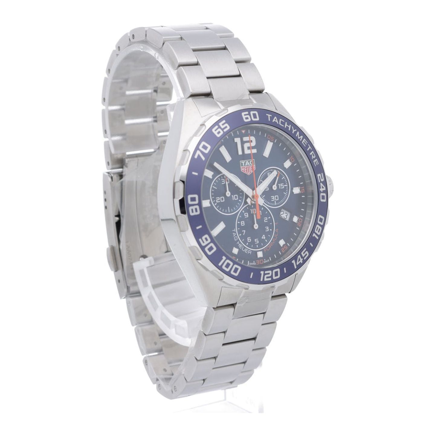 TAG Heuer Formula 1 Quartz CAZ1014.BA0842 (2024) - Blue dial 43 mm Steel case (7/7)