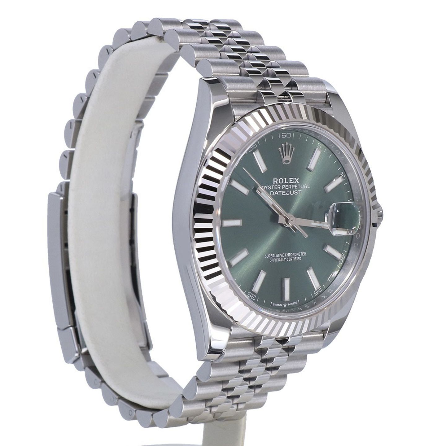 Rolex Datejust 41 126334 (2023) - Green dial 41 mm Steel case (6/8)