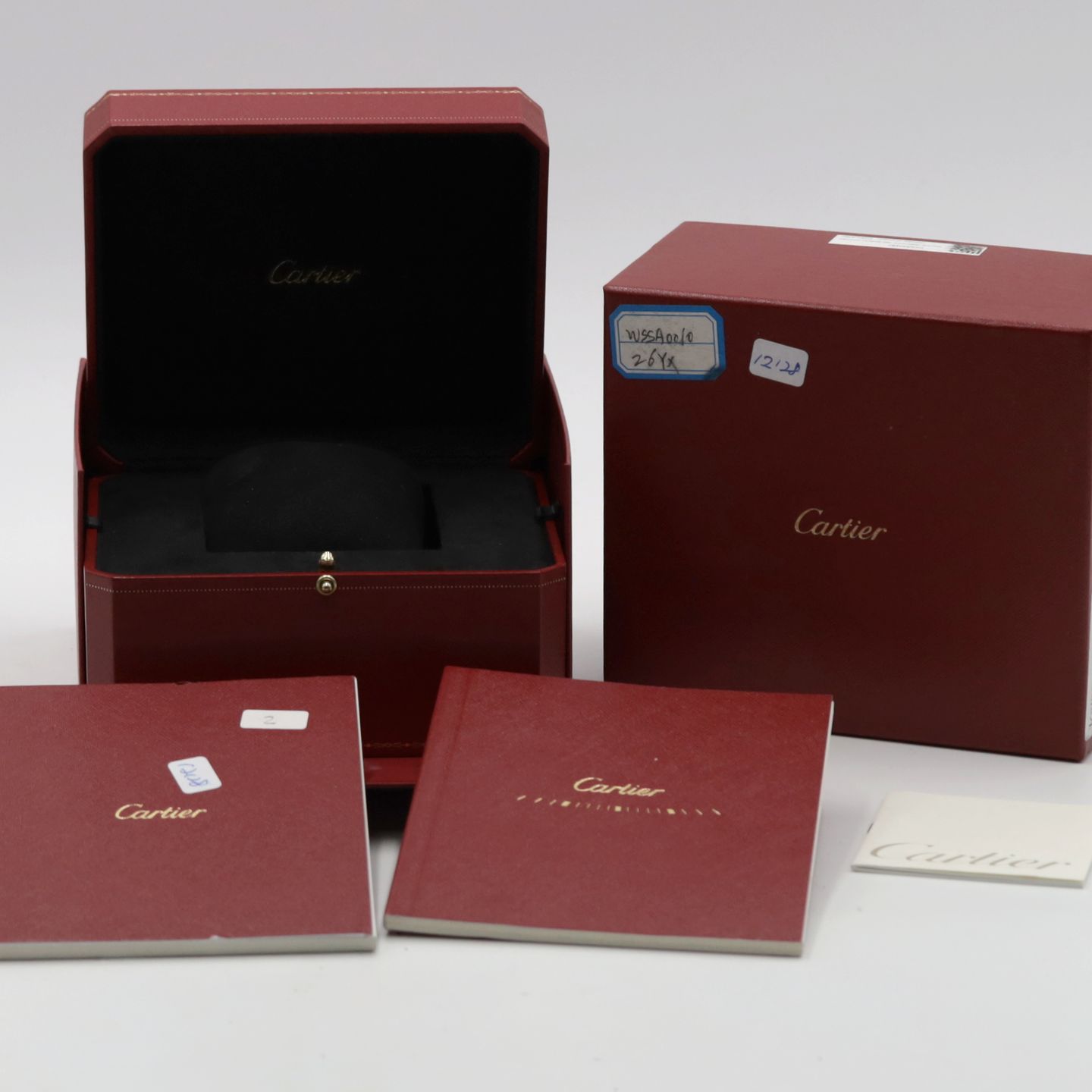 Cartier Santos WSSA0010 (Onbekend (willekeurig serienummer)) - Zilver wijzerplaat 35mm Staal (8/8)