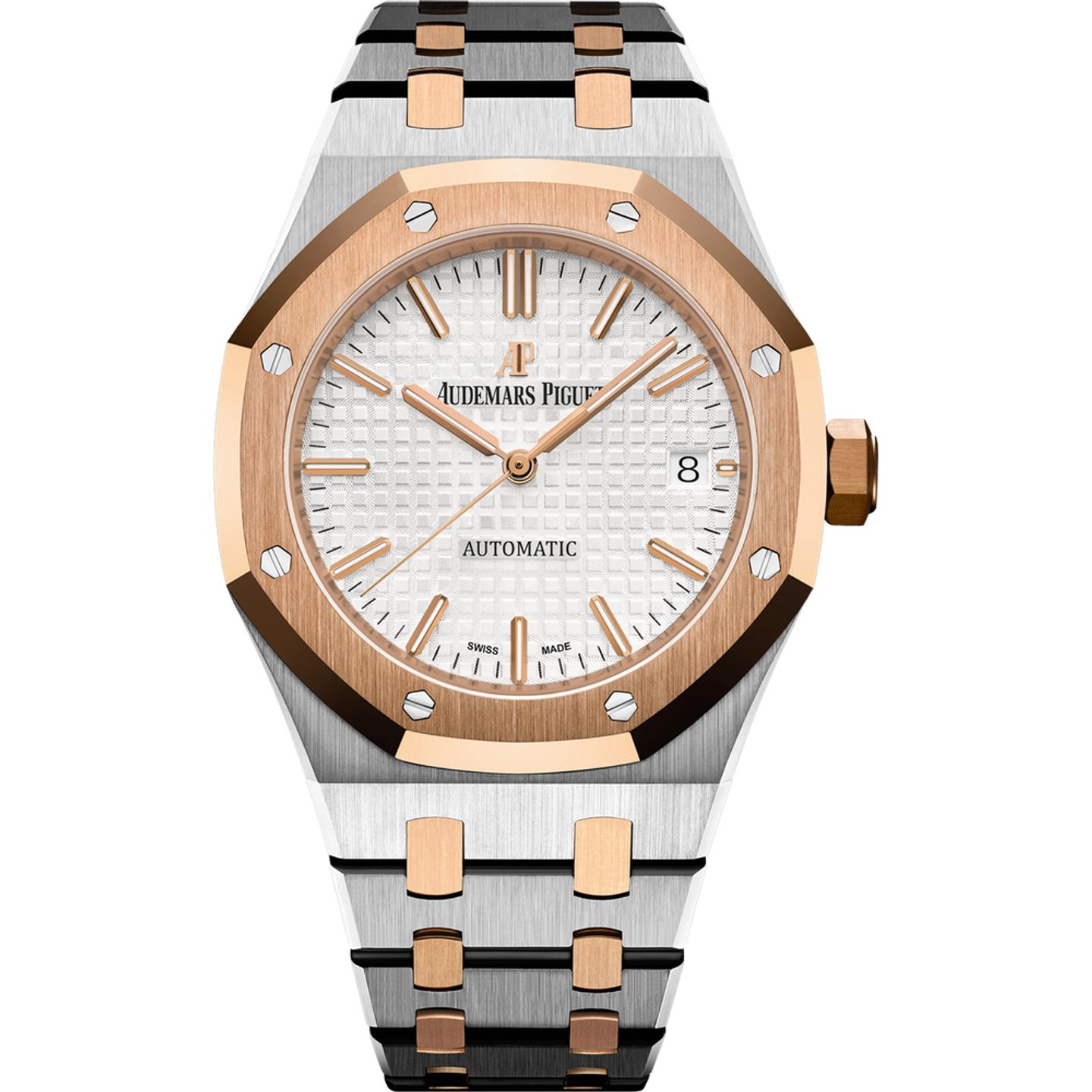 Audemars Piguet Royal Oak Selfwinding 15450SR.OO.1256SR.01 (2025) - Silver dial 37 mm Steel case (1/1)
