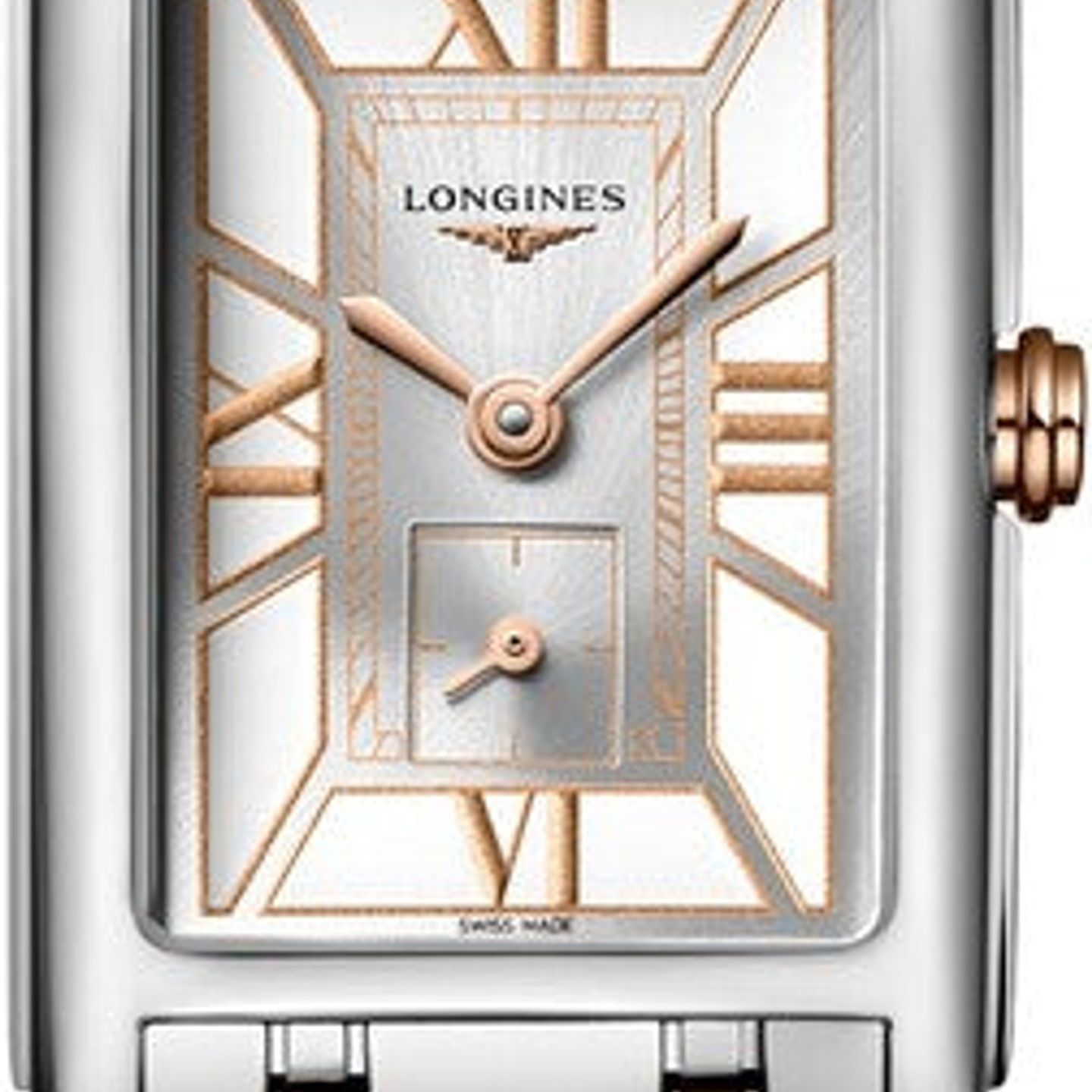 Longines DolceVita L5.255.5.75.7 (2026) - White dial 21 mm Gold/Steel case (1/1)