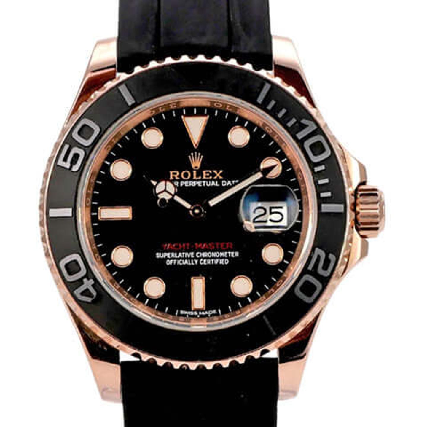 Rolex Yacht-Master 40 116655 (2017) - 40 mm Rose Gold case (1/8)