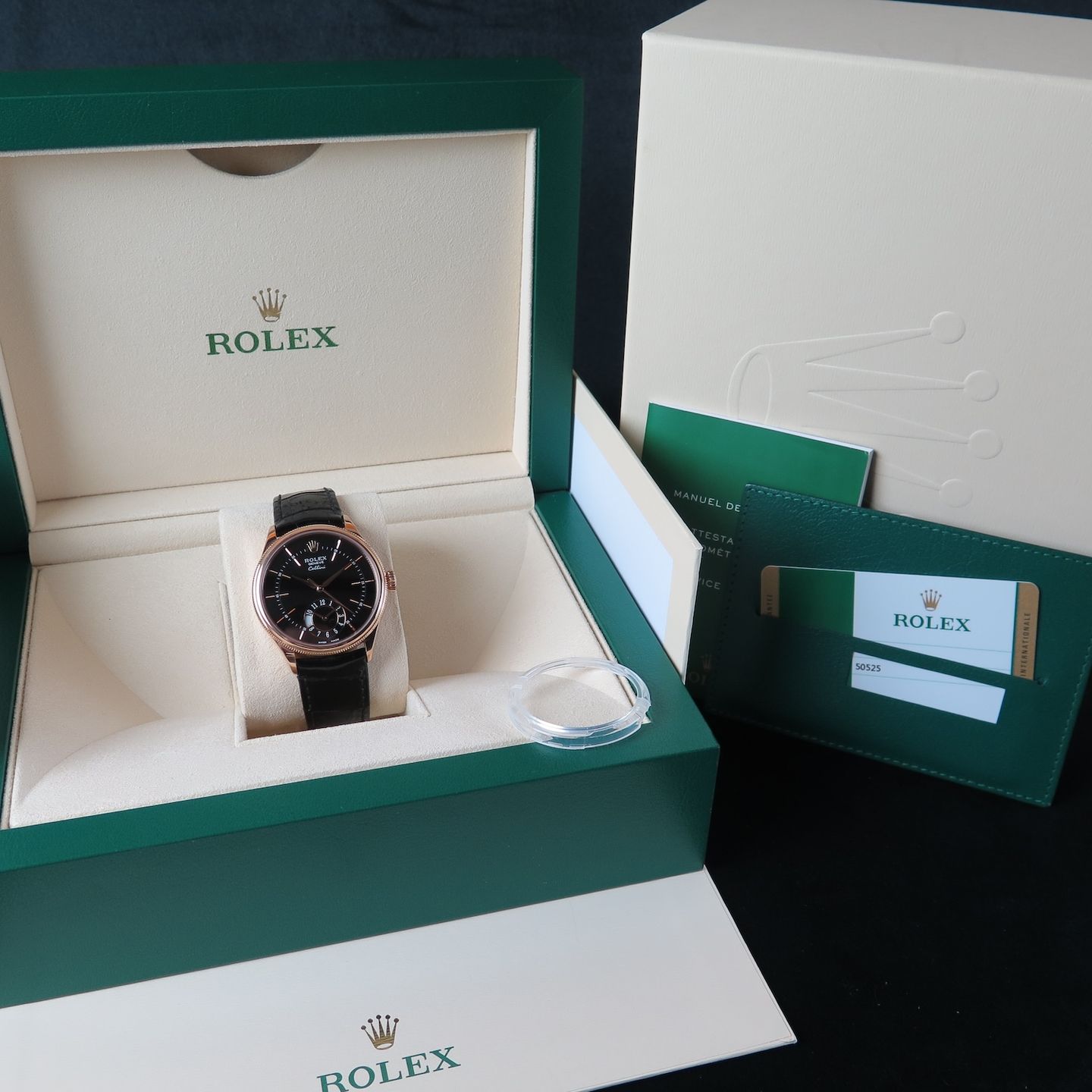 Rolex Cellini Dual Time 50525 - (8/8)