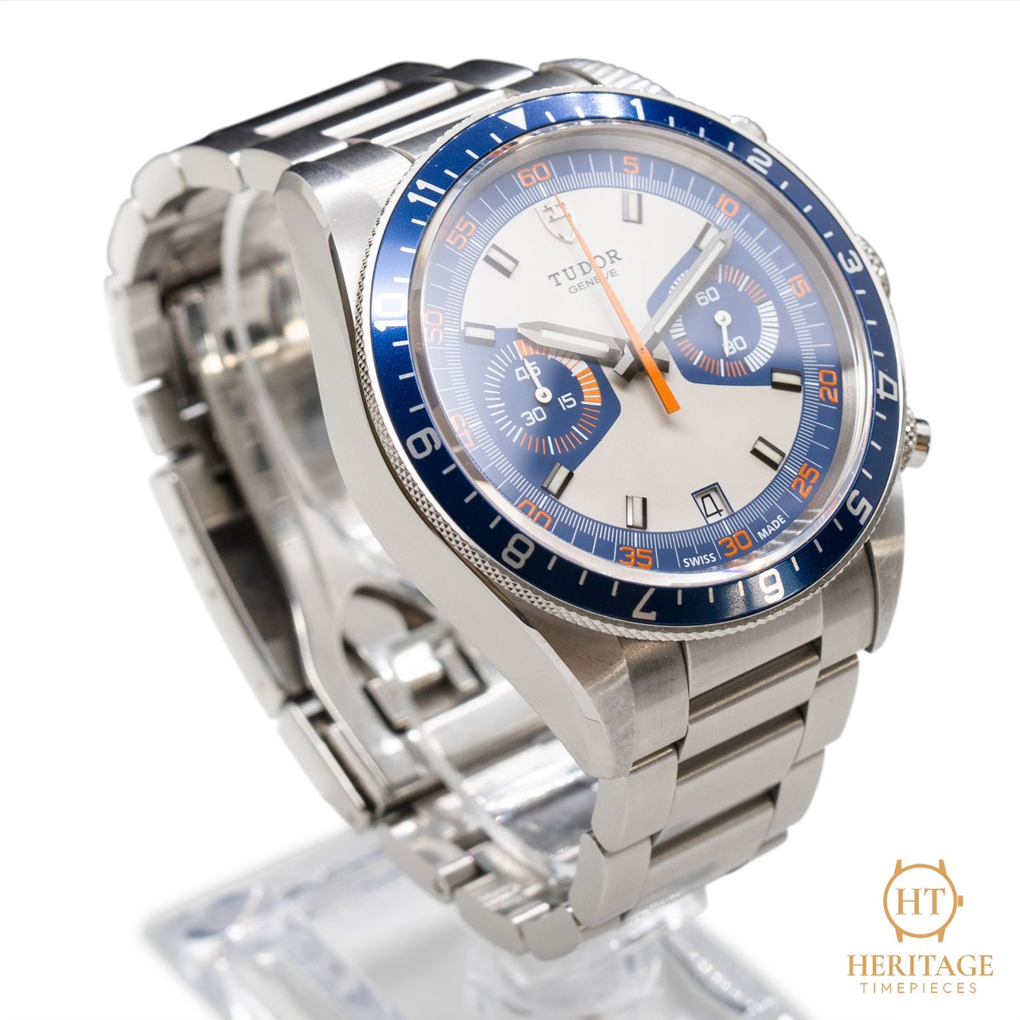 Tudor Heritage Chrono Blue 70330B - (4/8)