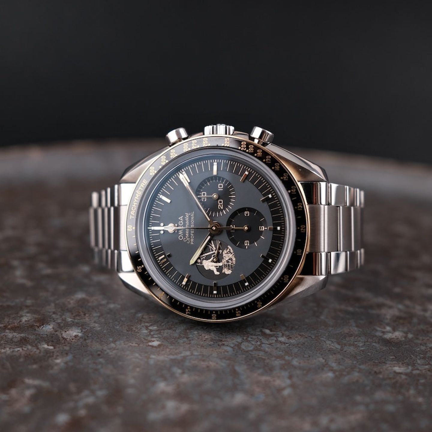 Omega Speedmaster Professional Moonwatch 310.20.42.50.01.001 (2019) - Zwart wijzerplaat 42mm Staal (4/8)