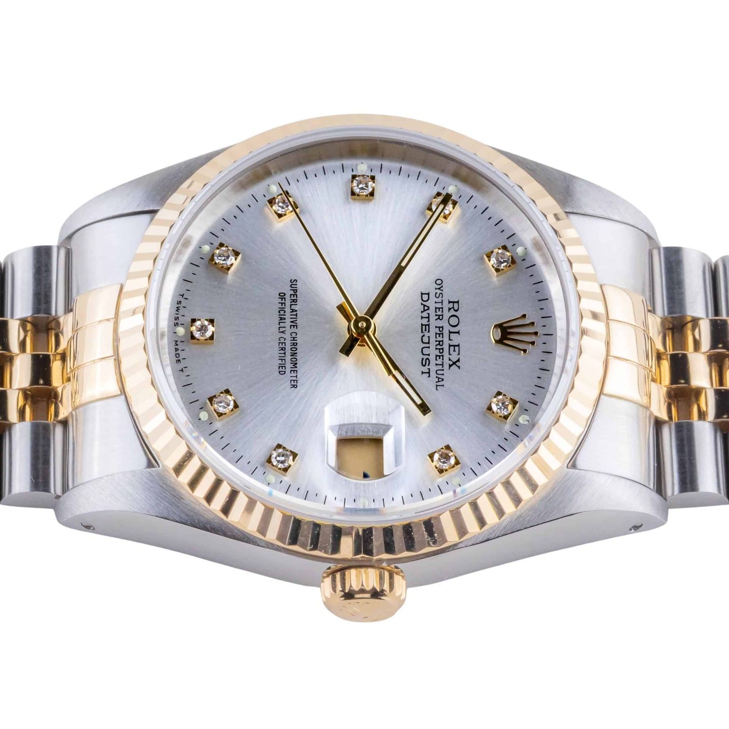 Rolex Datejust 36 16233 (1989) - 36 mm Gold/Steel case (6/8)