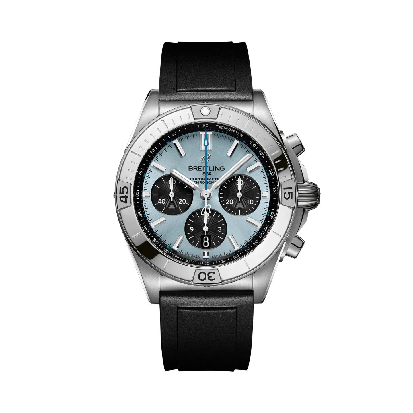 Breitling Chronomat 42 PB0134101C1S1 (Onbekend (willekeurig serienummer)) - Blauw wijzerplaat 42mm Staal (1/5)