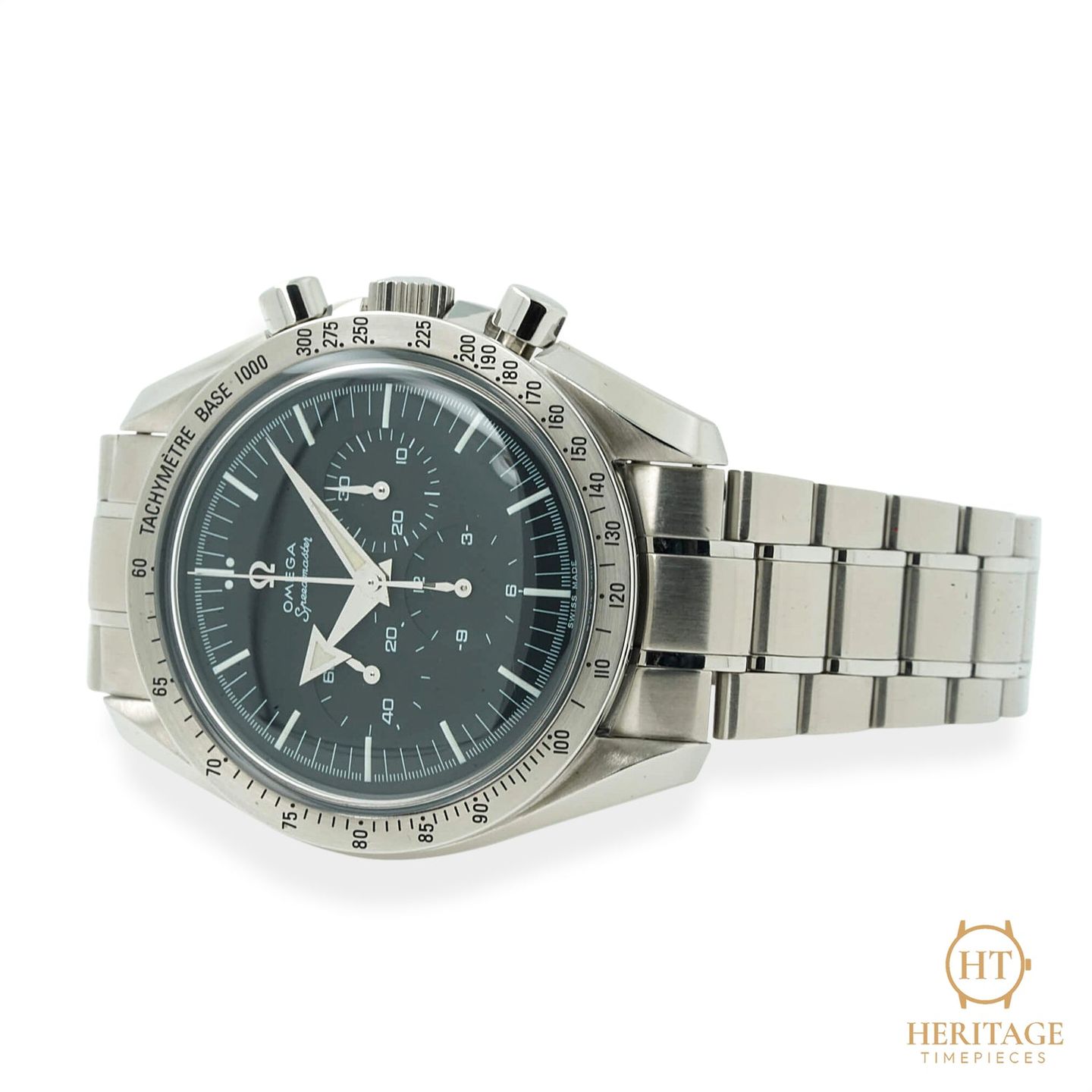 Omega Speedmaster Broad Arrow 3594.50 (2000) - Black dial 42 mm Steel case (3/8)