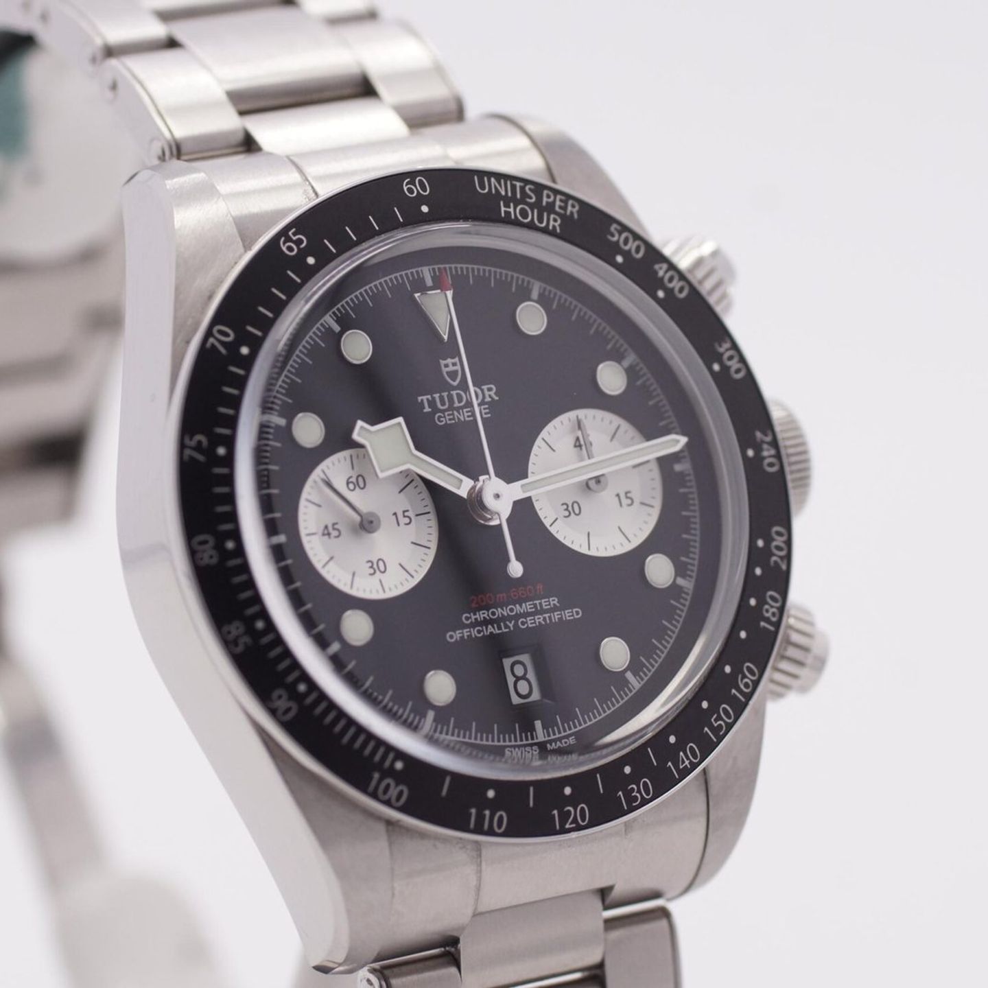 Tudor Black Bay Chrono 79360N (2023) - Black dial 41 mm Steel case (5/8)
