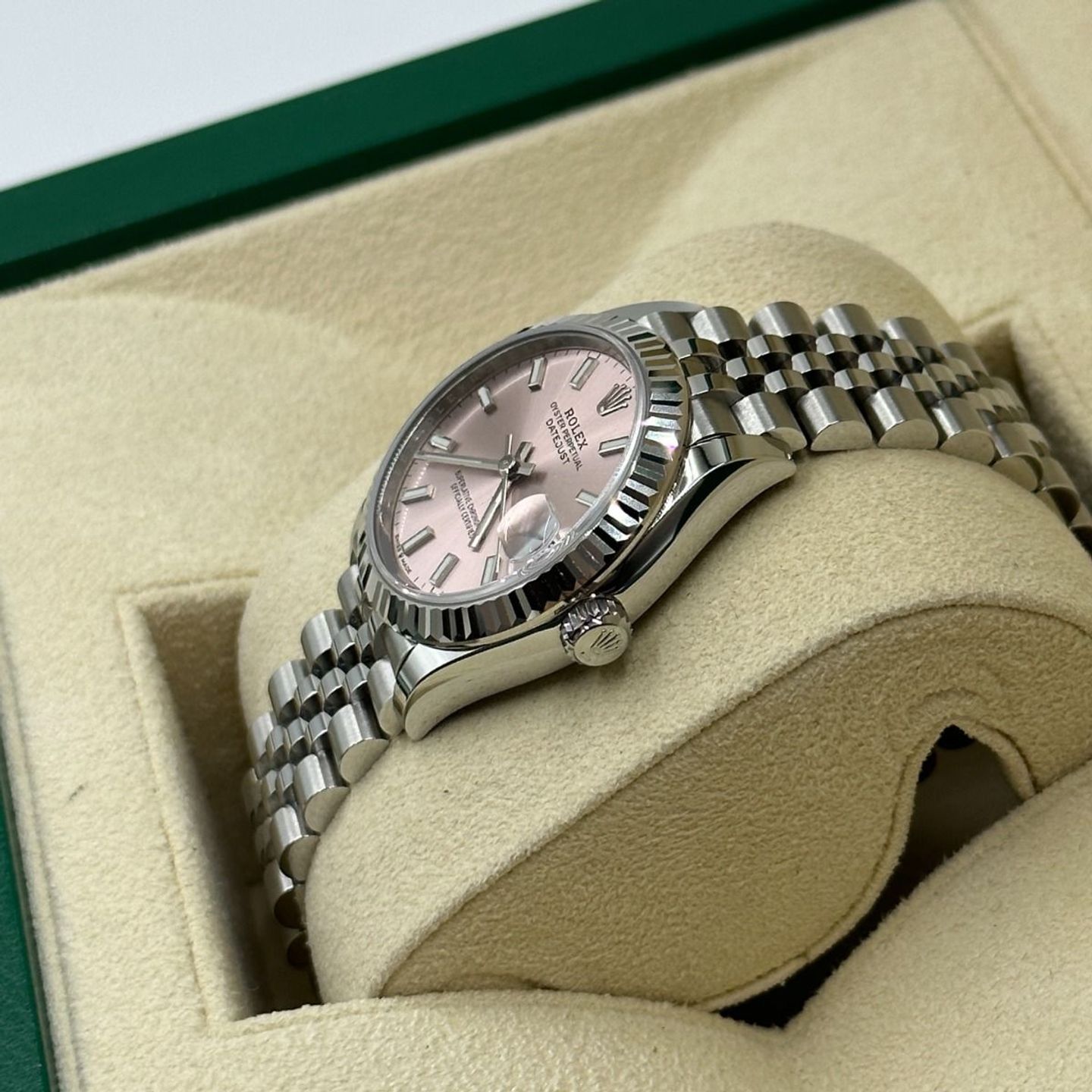 Rolex Datejust 31 278274 (2024) - Roze wijzerplaat 31mm Staal (6/8)