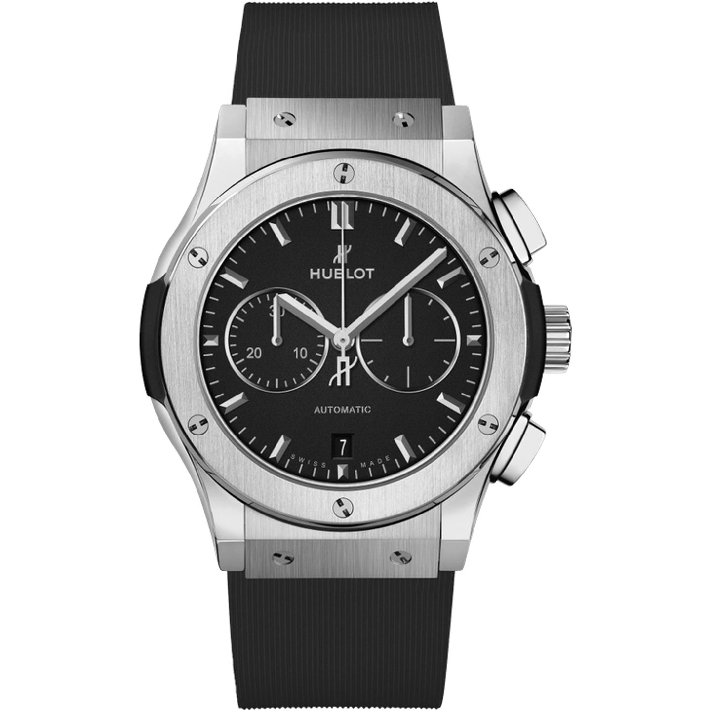 Hublot Classic Fusion Chronograph 541.NX.1171.RX (2025) - Black dial 42 mm Titanium case (1/1)