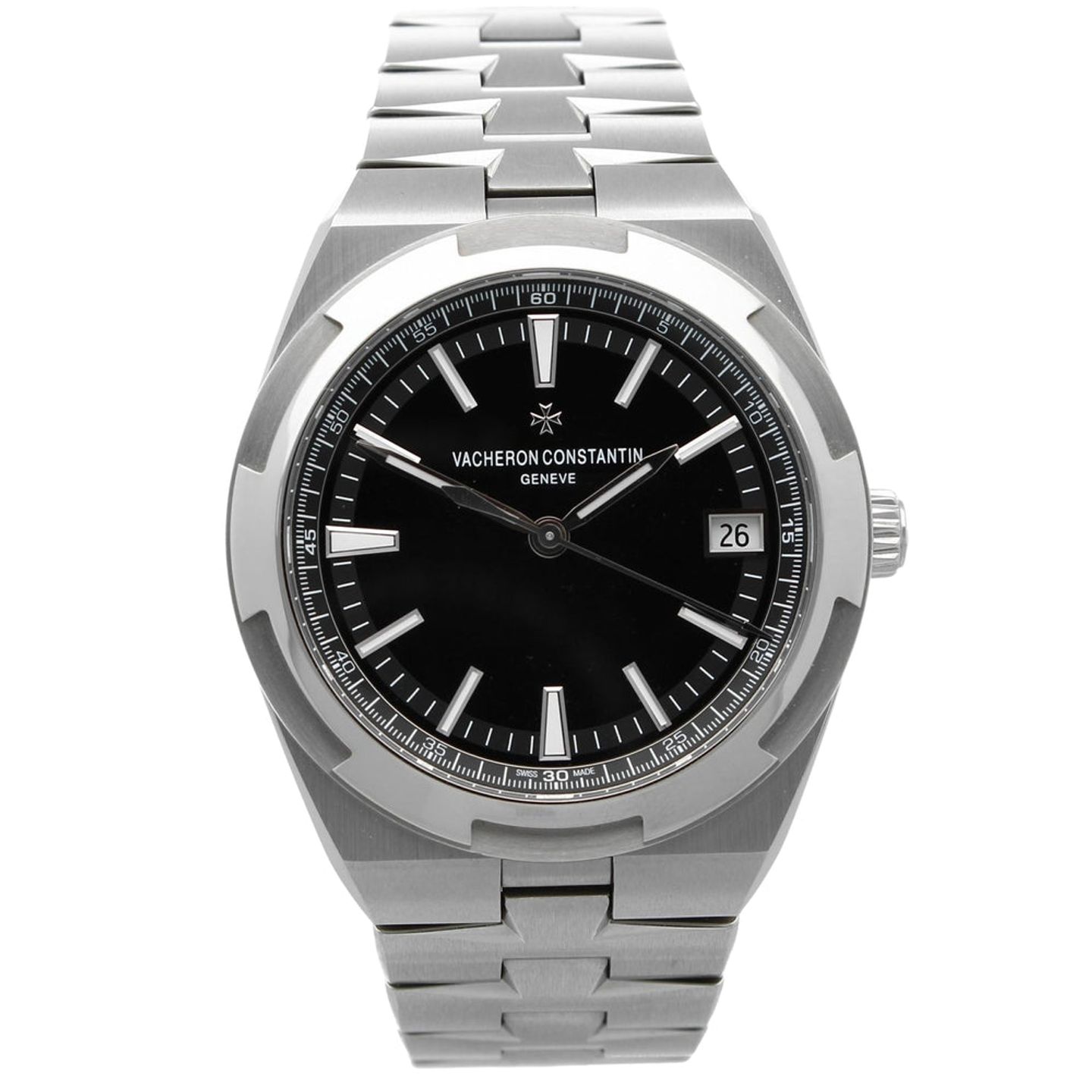 Vacheron Constantin Overseas 4500V/110A-B483 (2023) - Zwart wijzerplaat 42mm Staal (1/6)