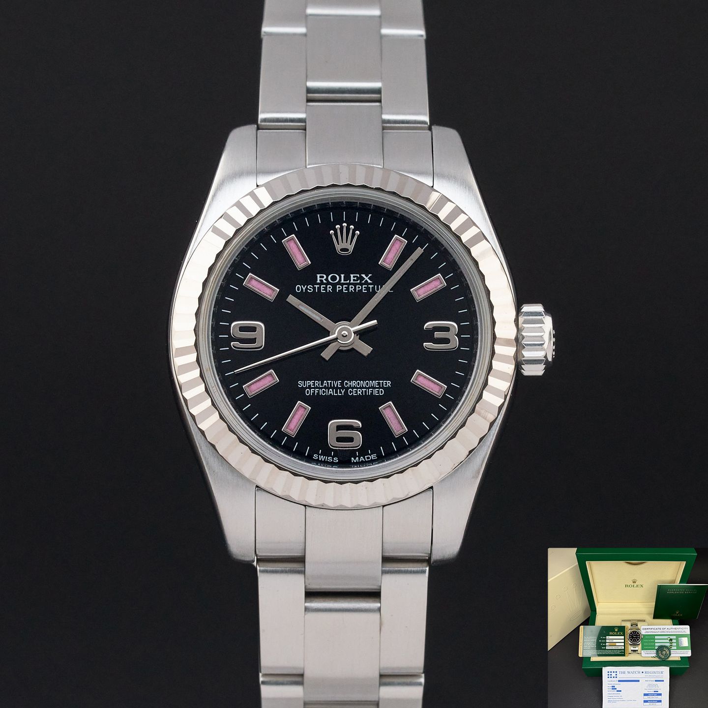 Rolex Oyster Perpetual 26 176234 (2013) - 26 mm Steel case (1/8)